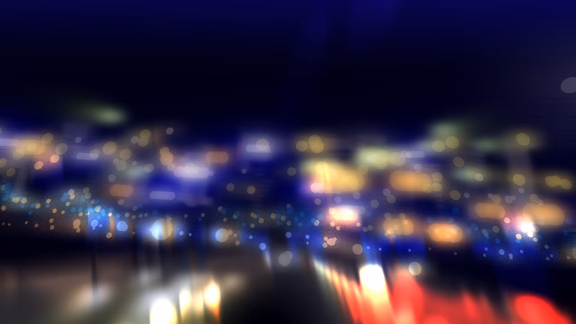 City in Night #37