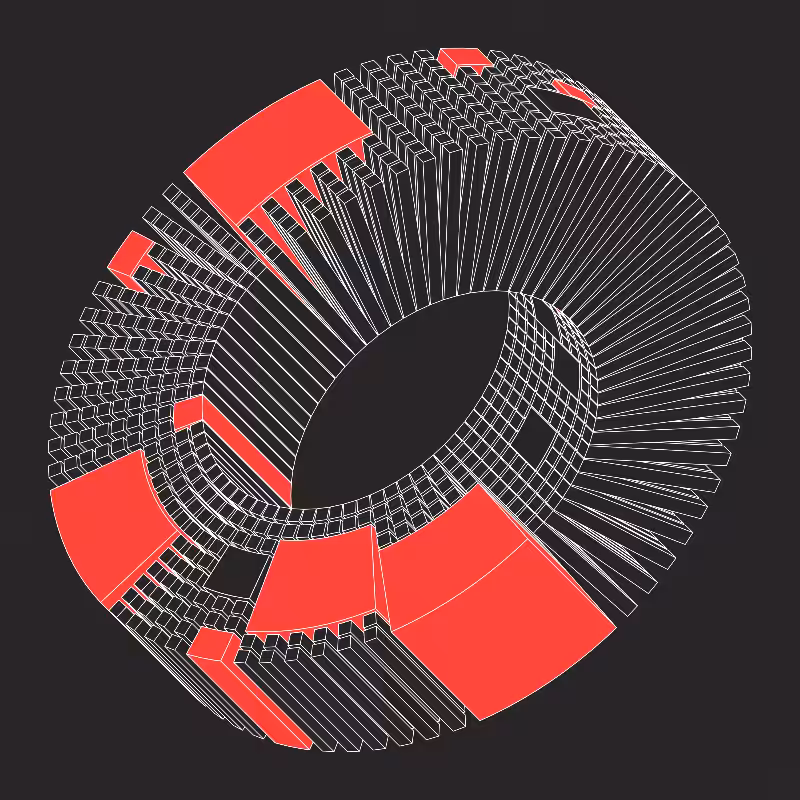 Ex Mobius (Neon Red) #33