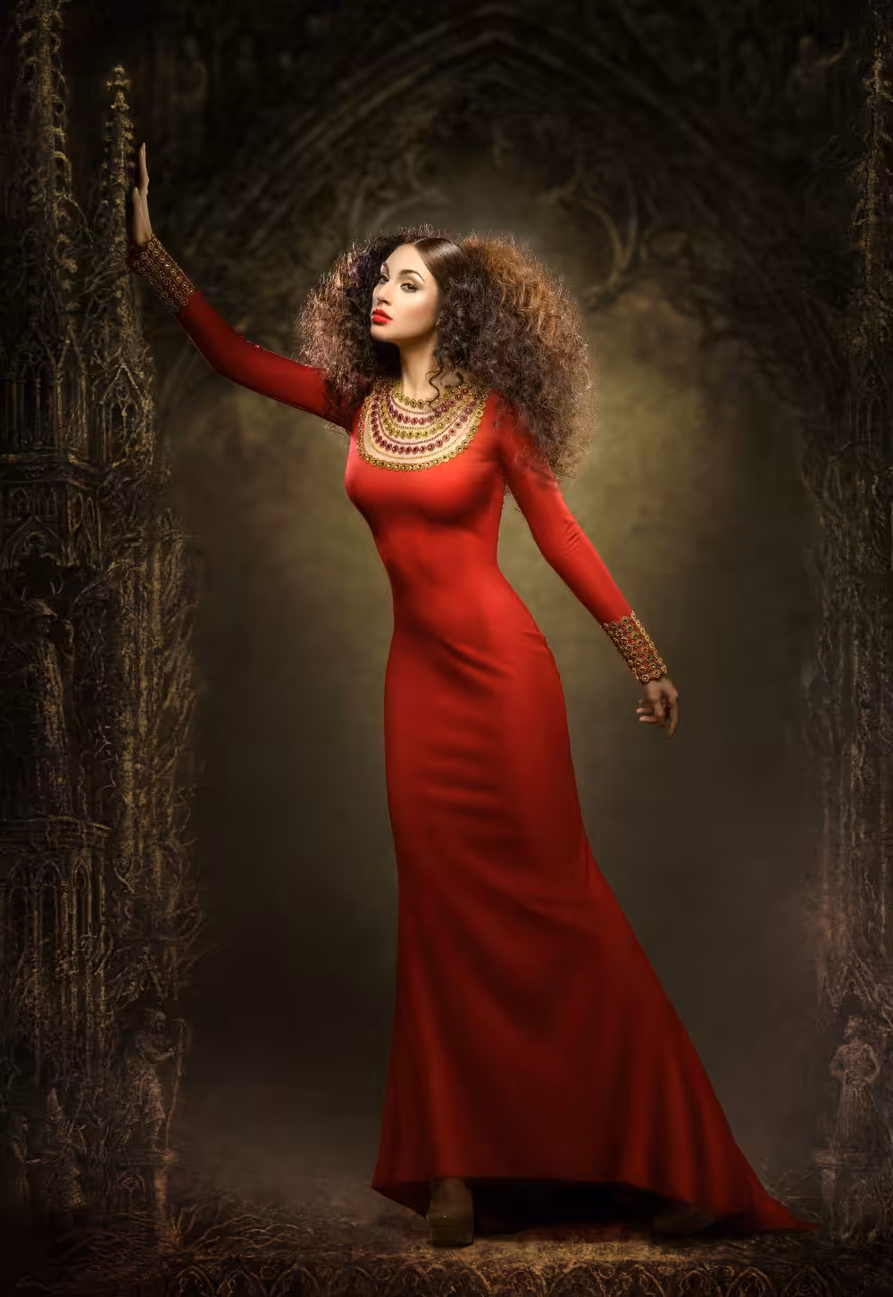 The Lady in Red