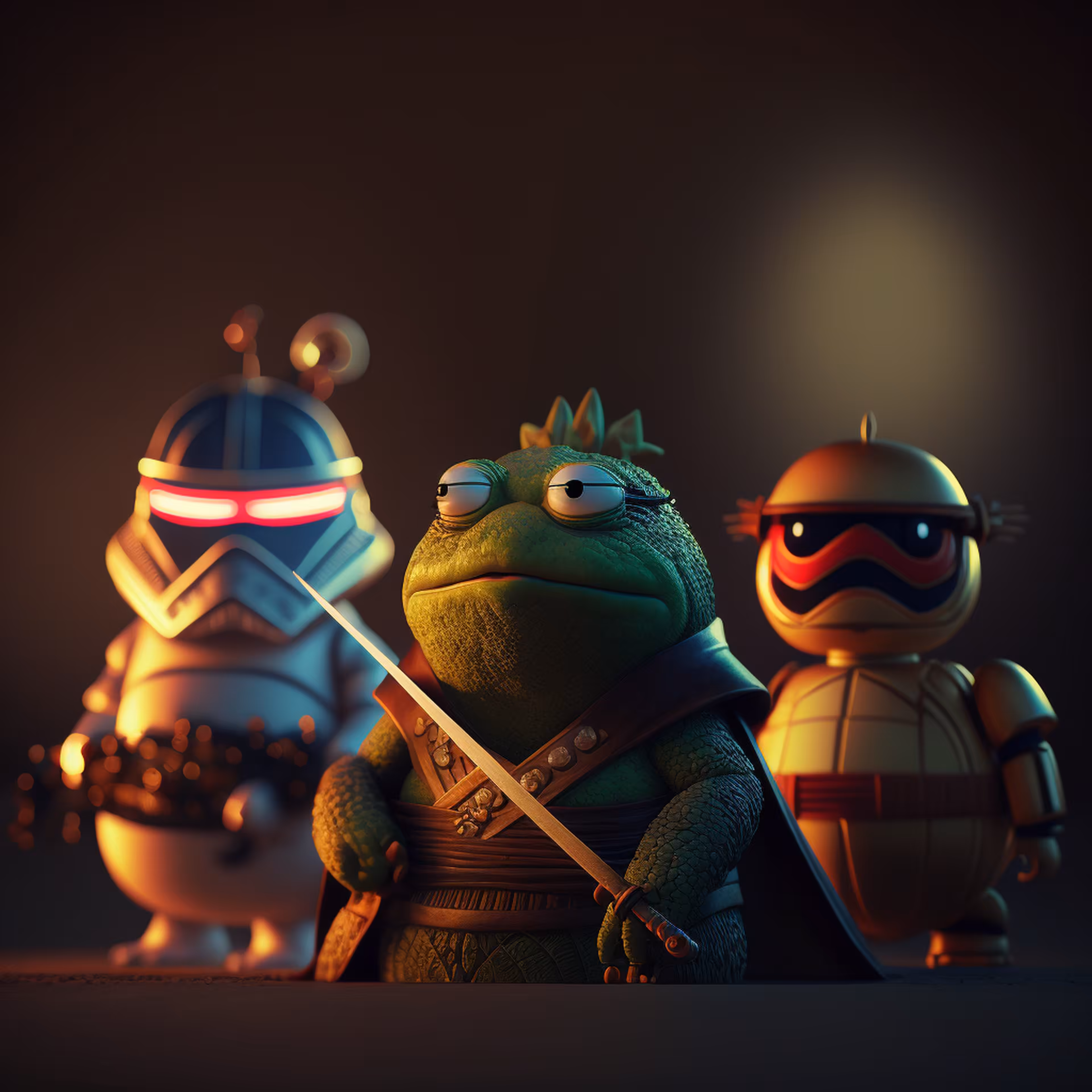 Pepe's World: Pepe samurai time
