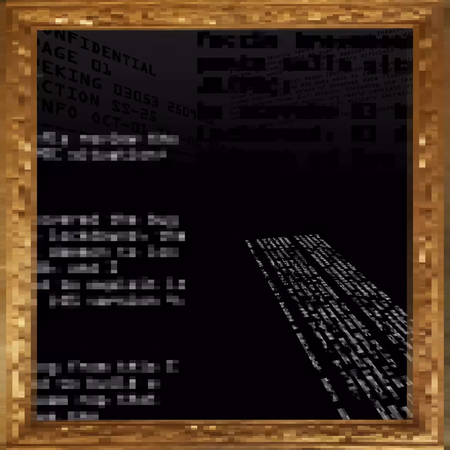 Julian Assange - Decentral Eyes (Gold Edition)
