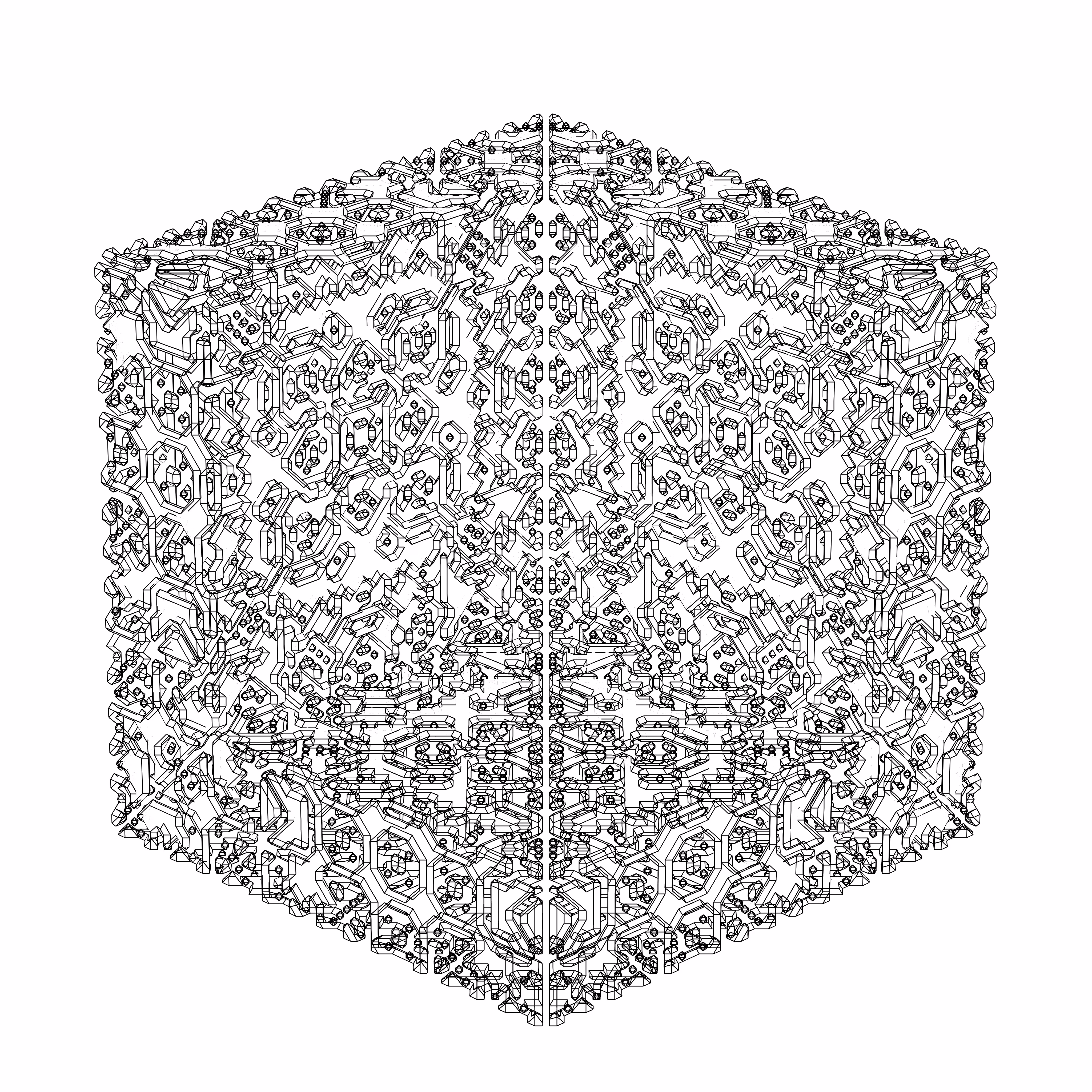 LL21 Alien Art Cube #987