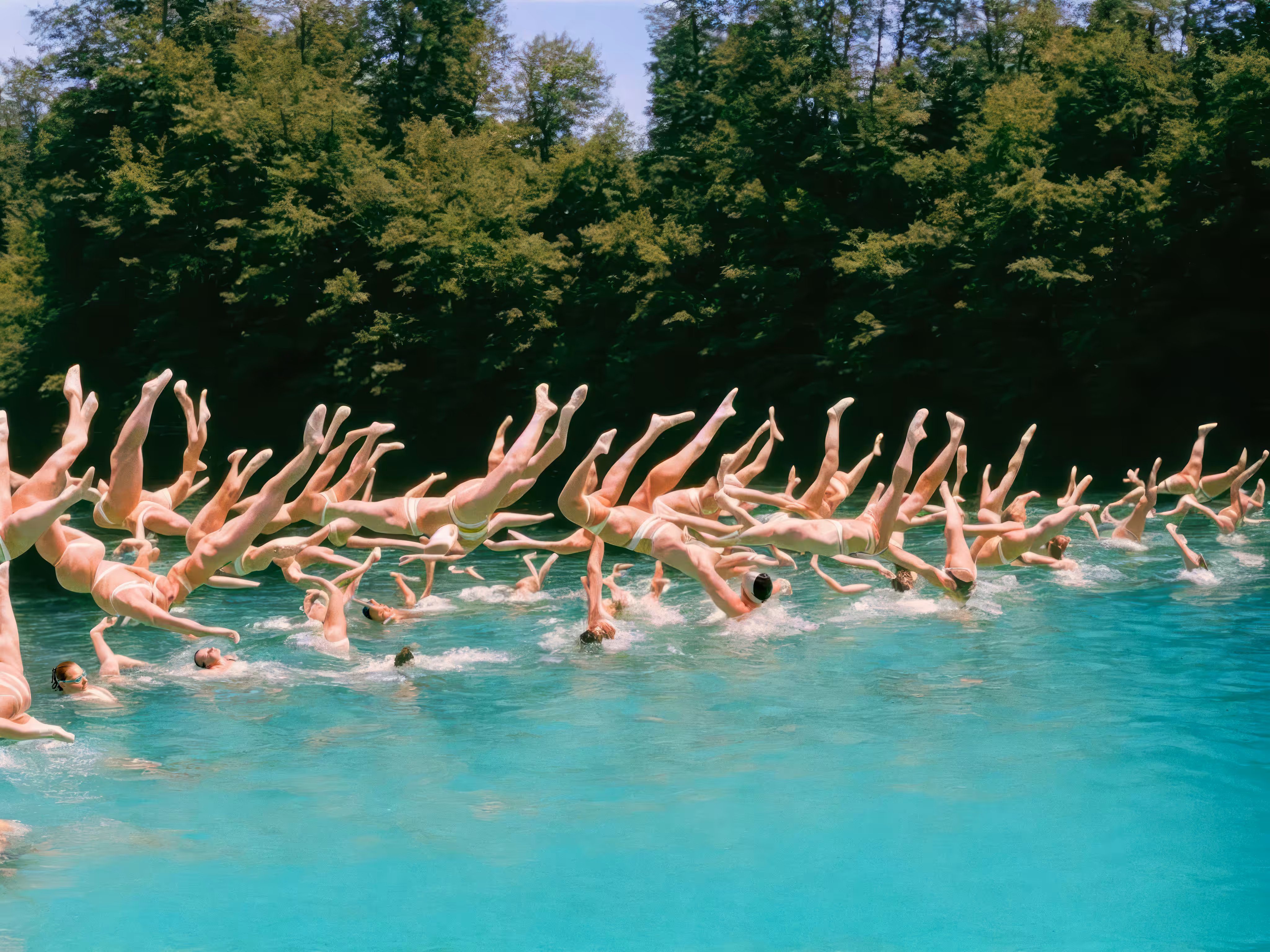 Synchronized Swimmers No. 1