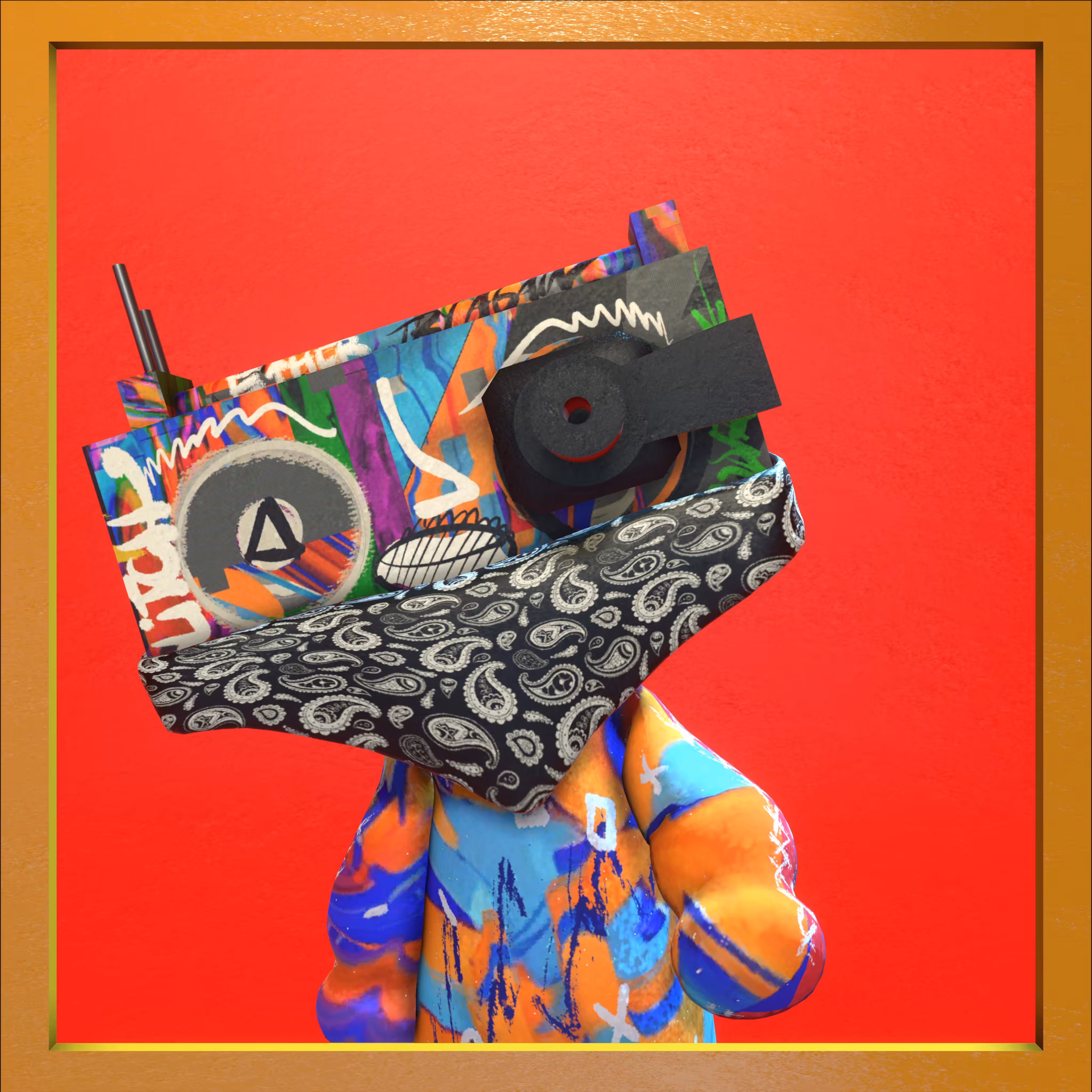 Boomboxhead #76