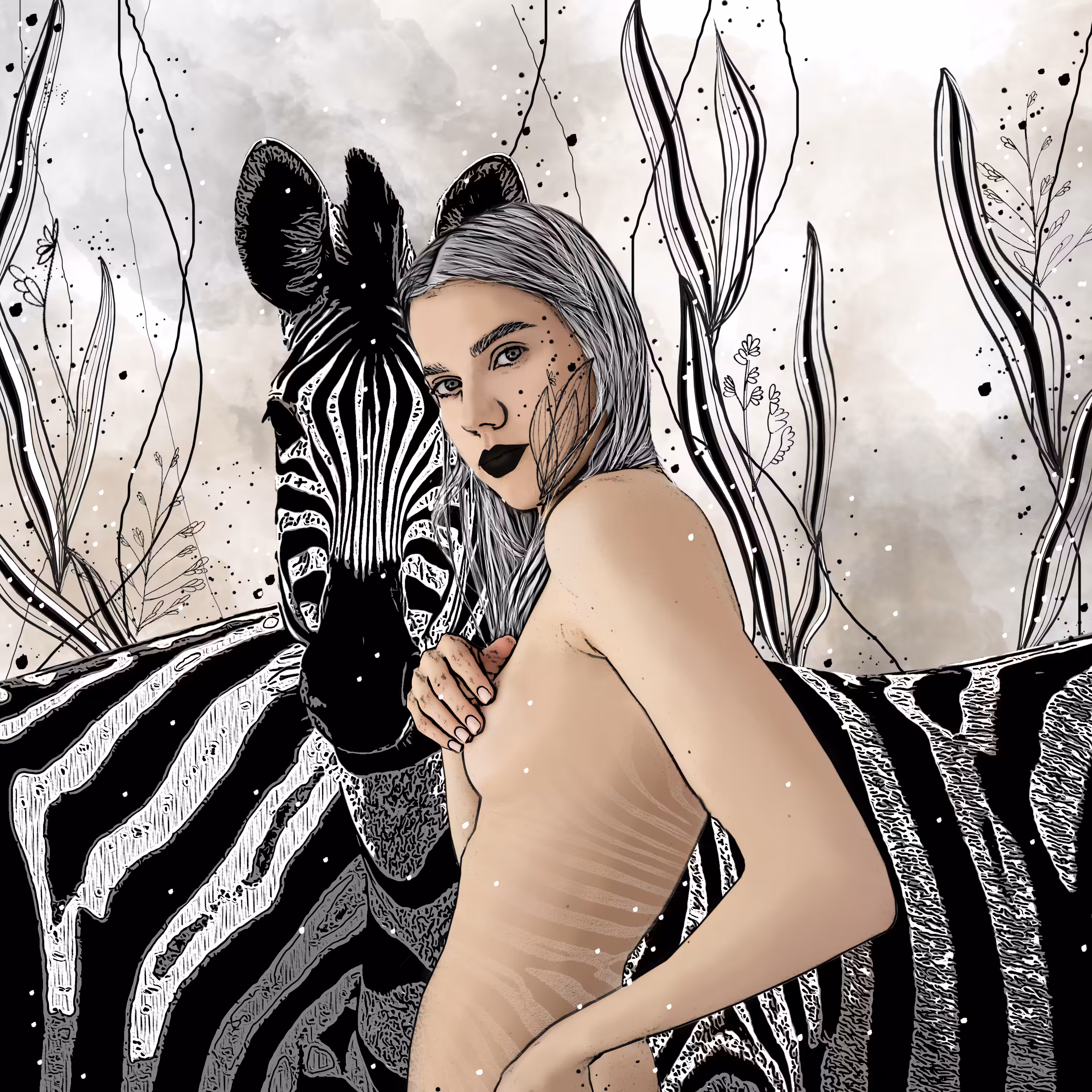 Amongst The Zebras