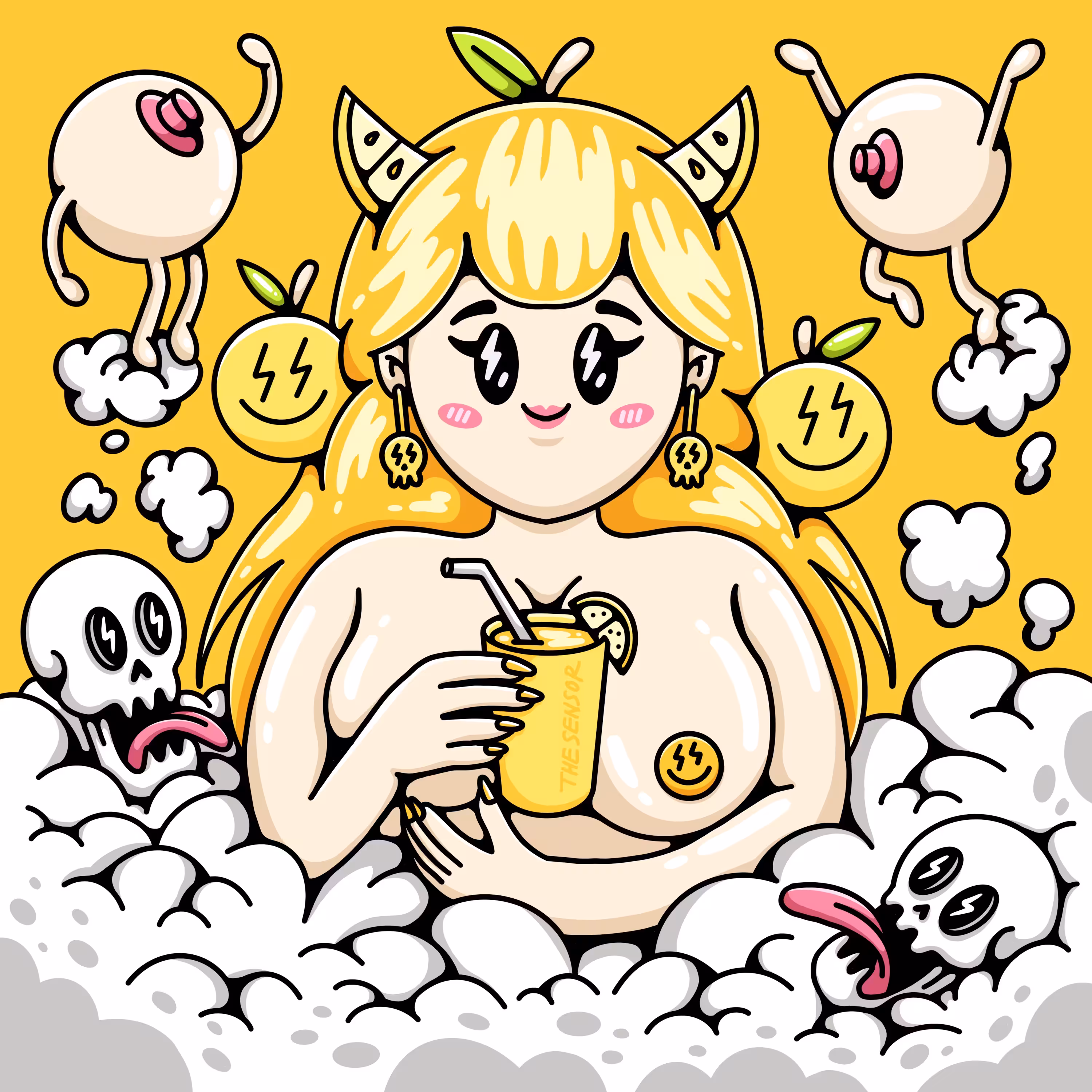 Cute Lemon Girl