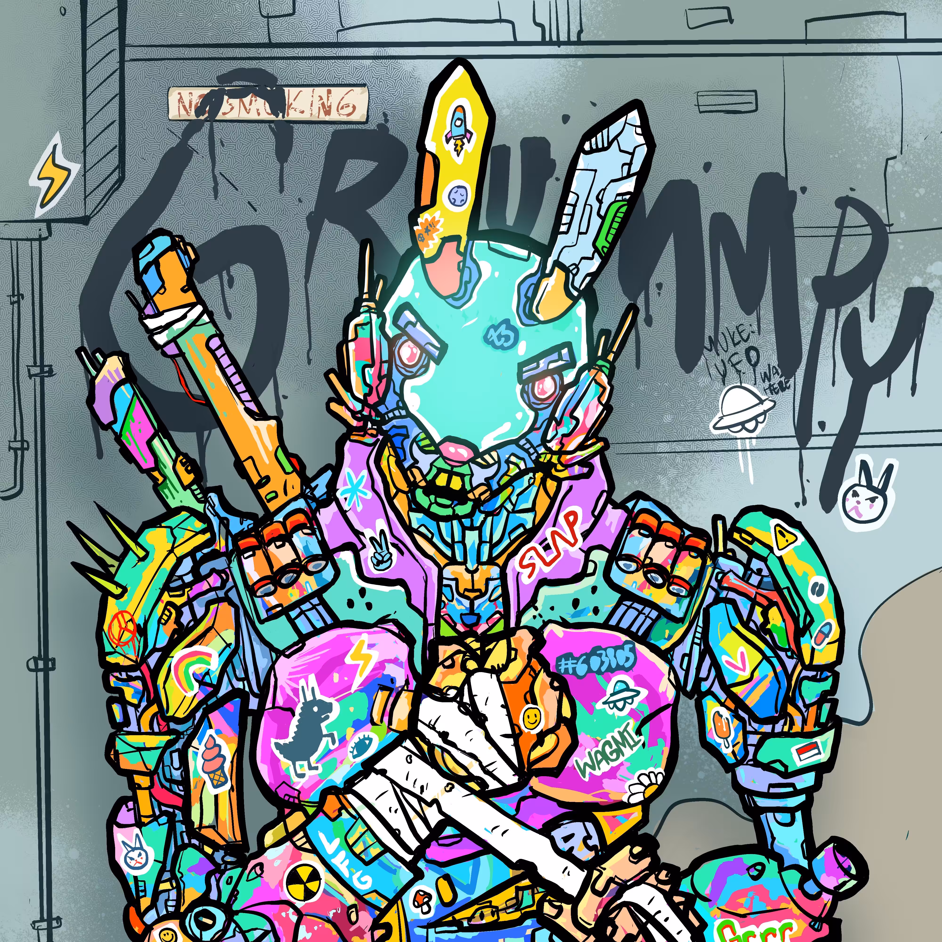 Grmmpy Bunny