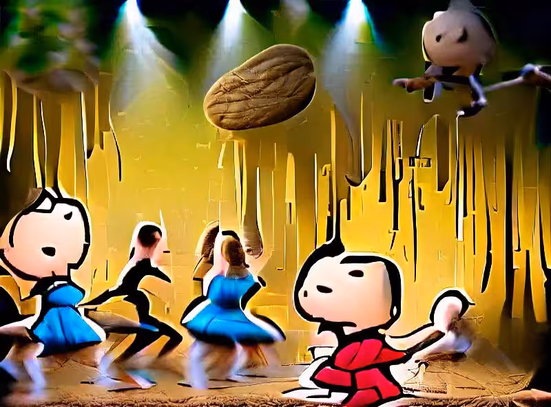 dance for the peanuts!