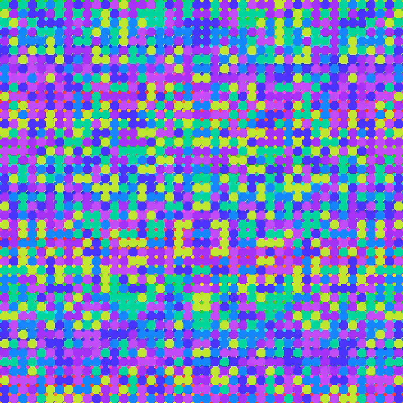 Squares and dots #12