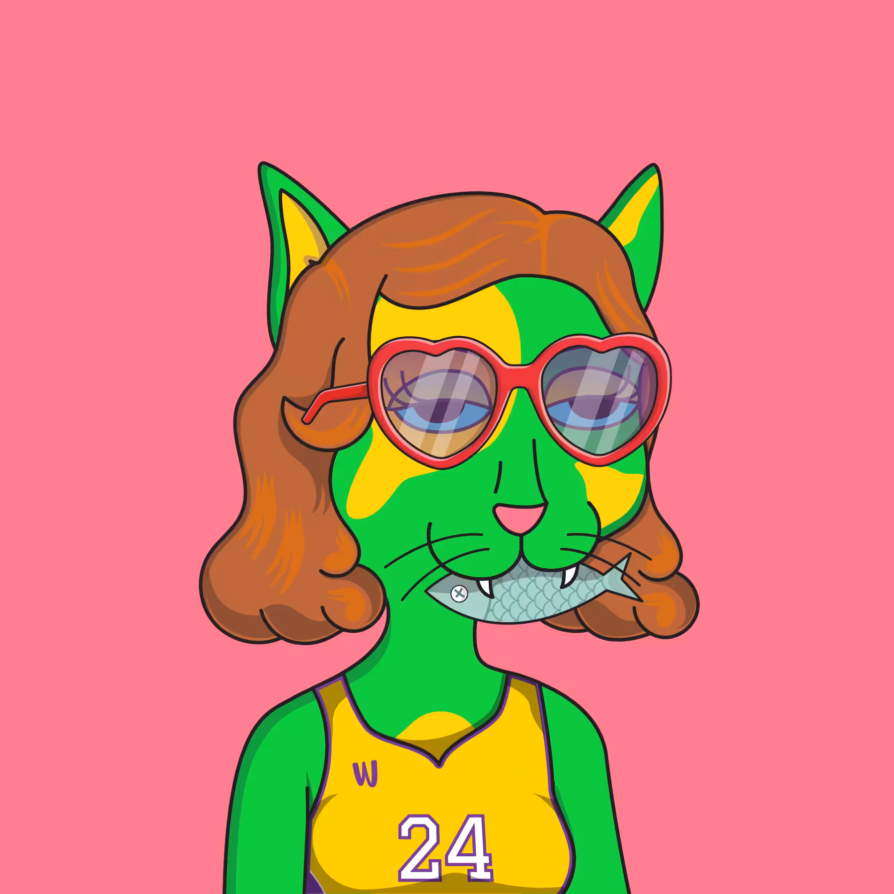 Girl Cat #168
