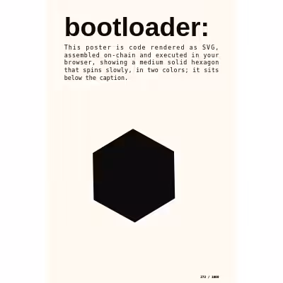 bootloader: selfie #272