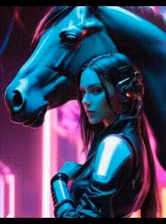 Tania; "Glitch Girl" and Indigo Blaze - #Share4Tez - #theonetezoscollection