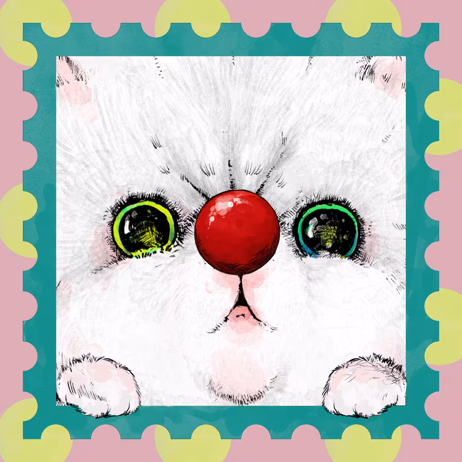 [whitebrush #52] Santa's ninth kitten