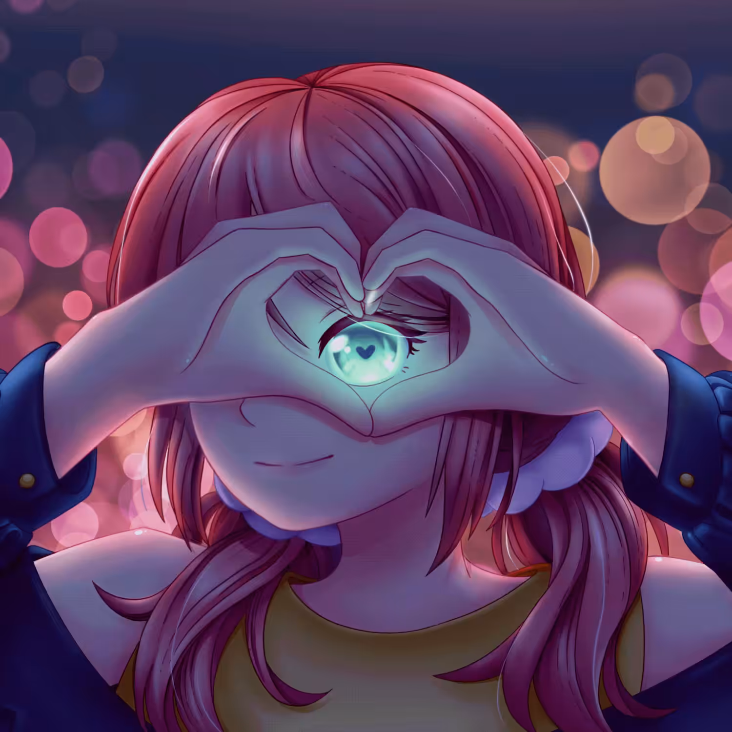 Love in eye
