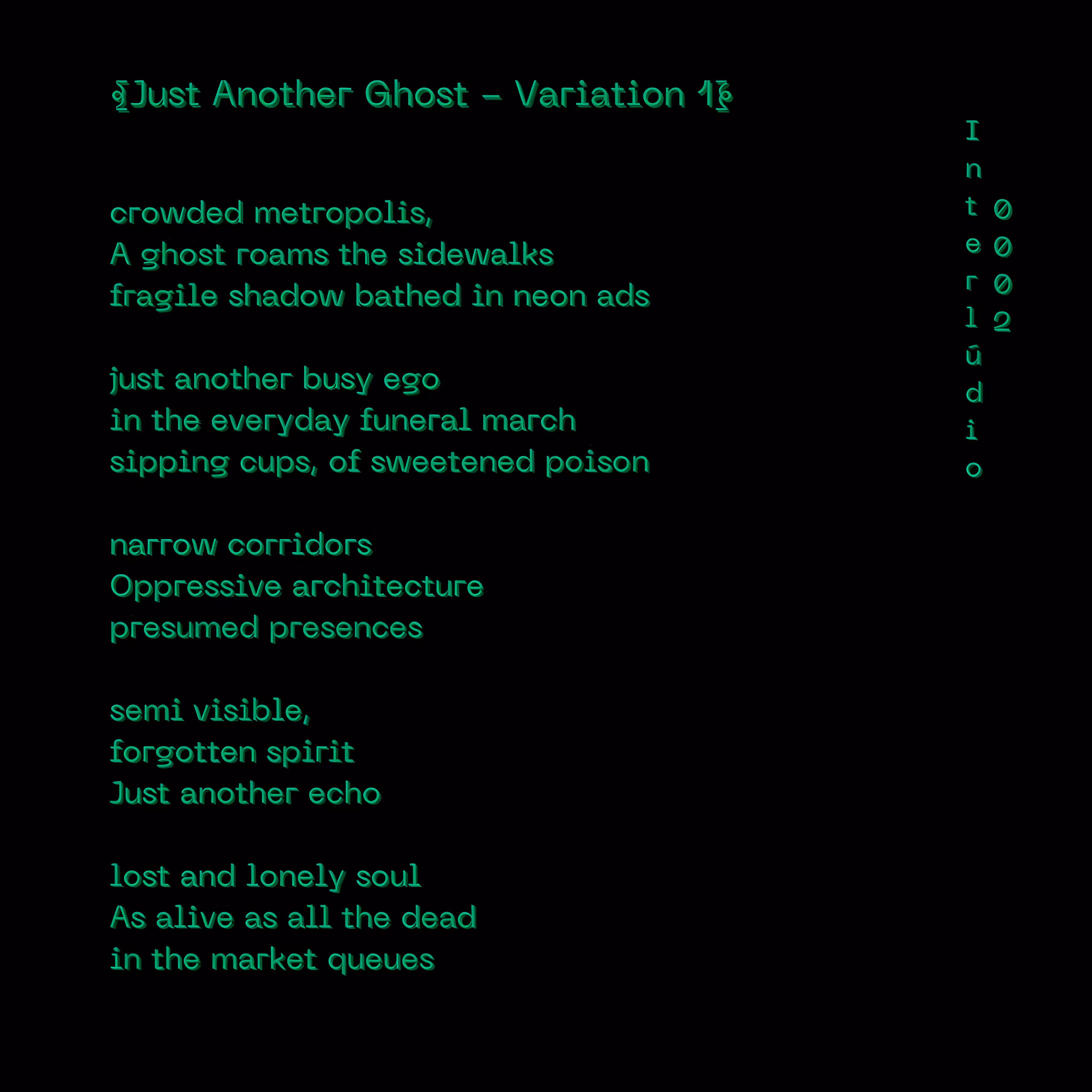 Just Another Ghost - Variation 1