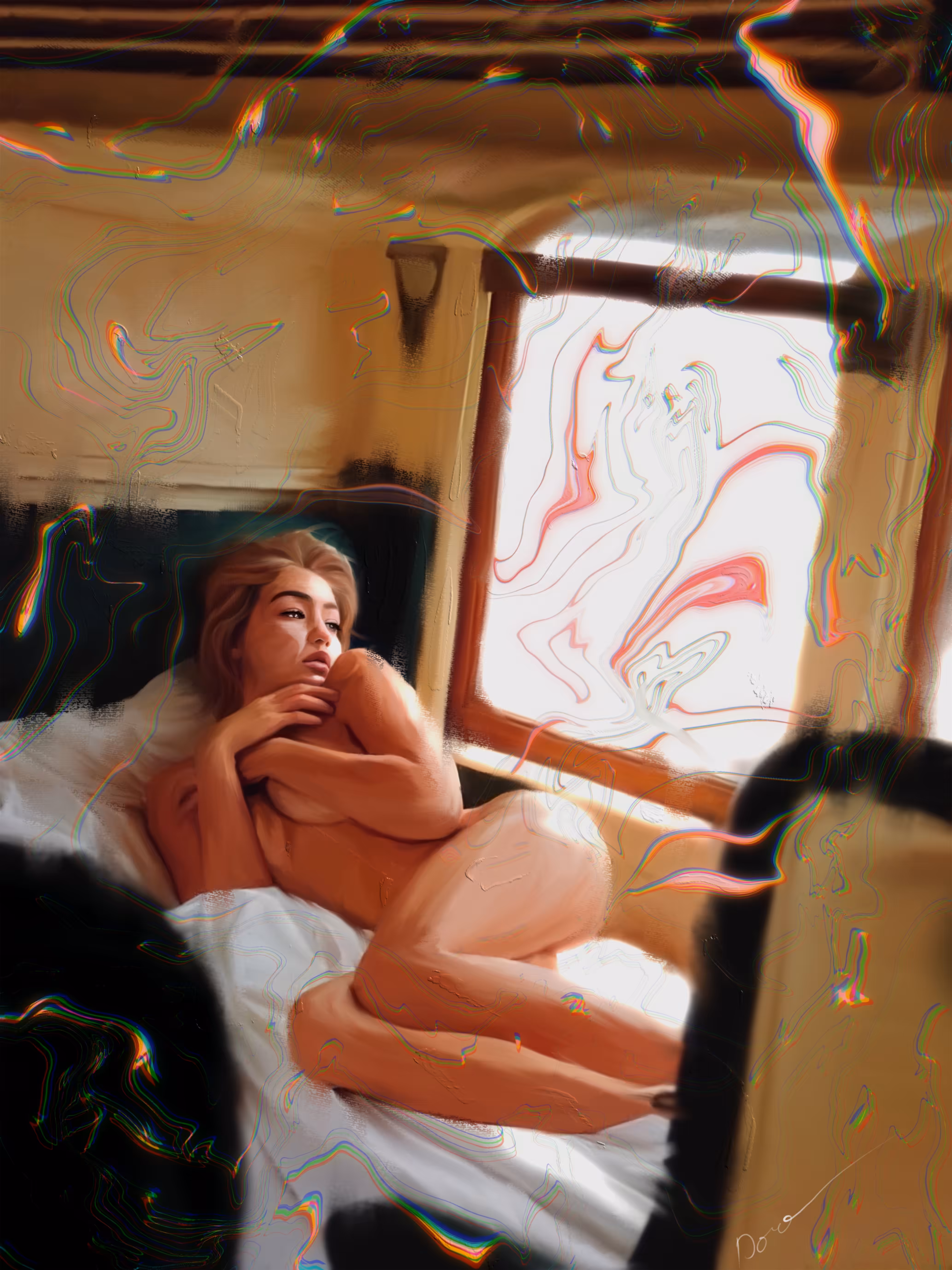 Gigi by my sleepy eyes