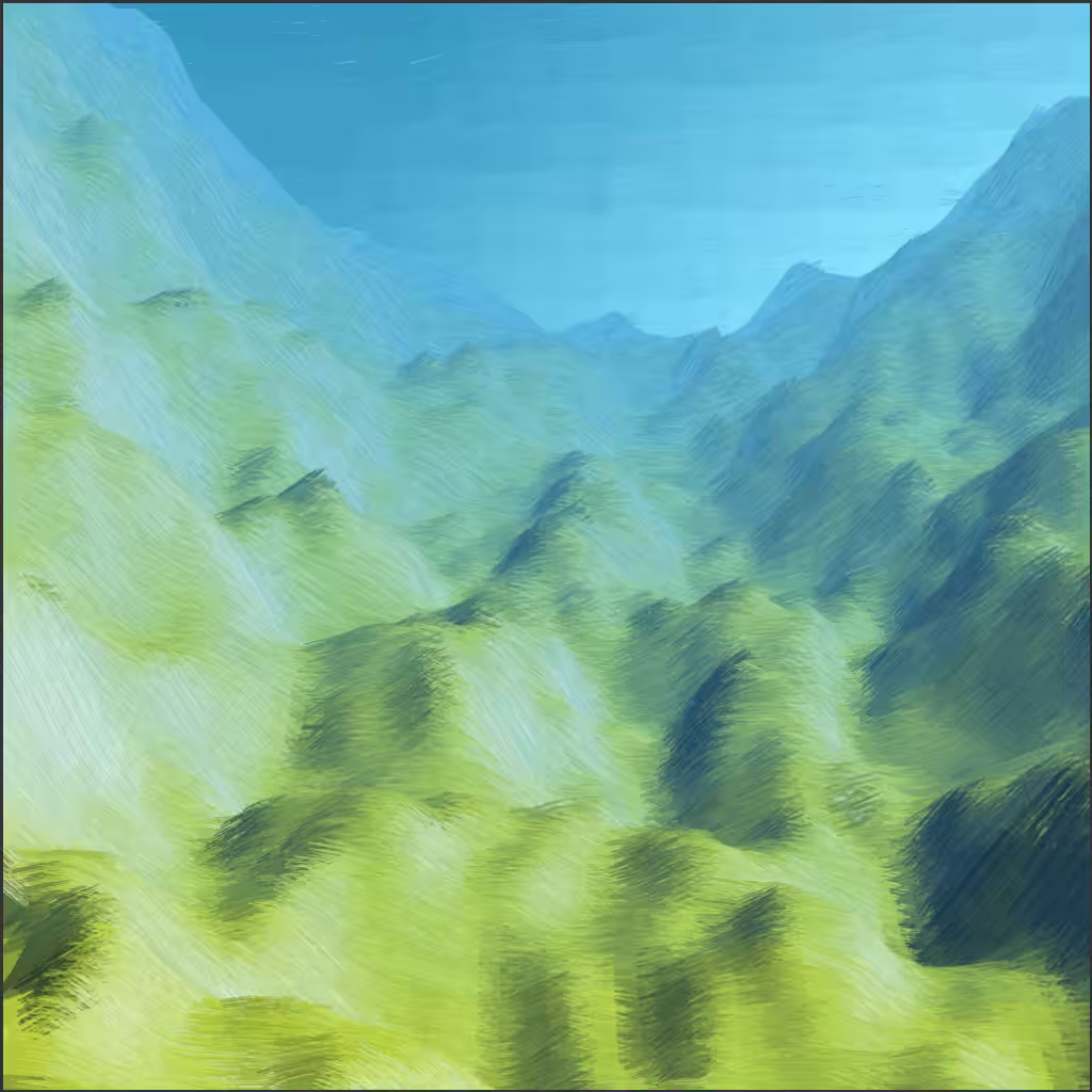 Lush Fields  #73