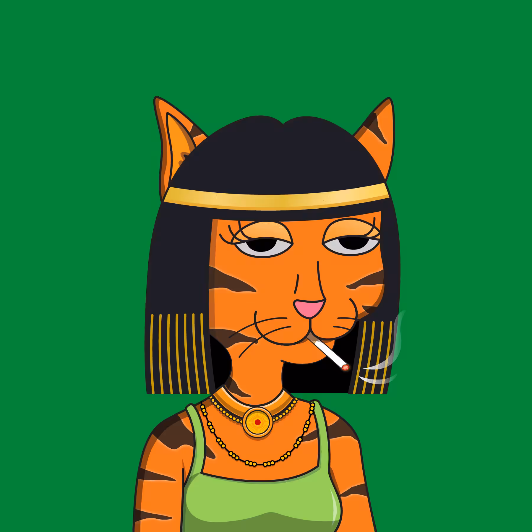 Girl Cat #459