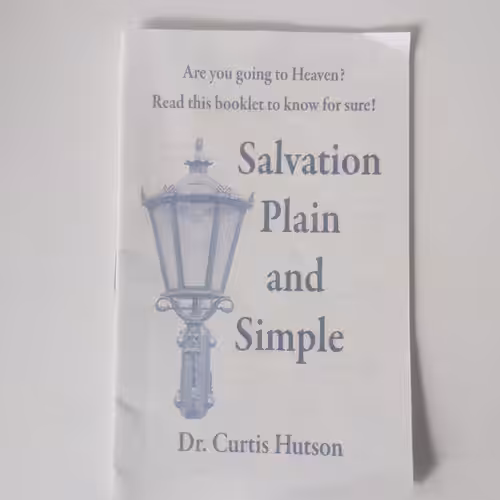 Subway Jesus Pamphlets: Salvation Plain and Simple