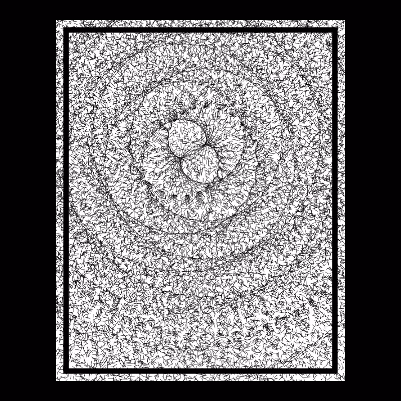 bnw plotter mandalas gone crazy #17
