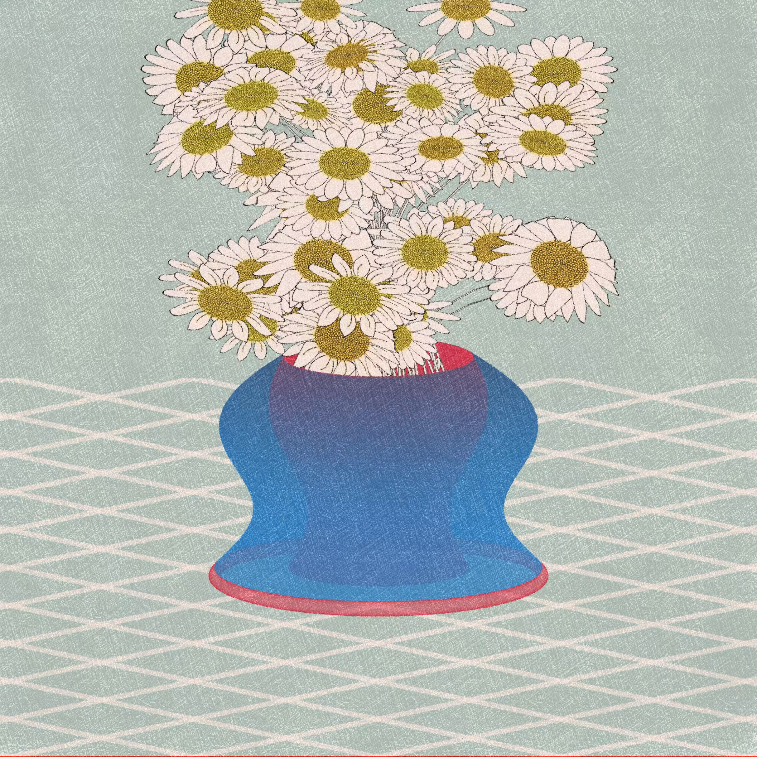 Vases and Daisies #51