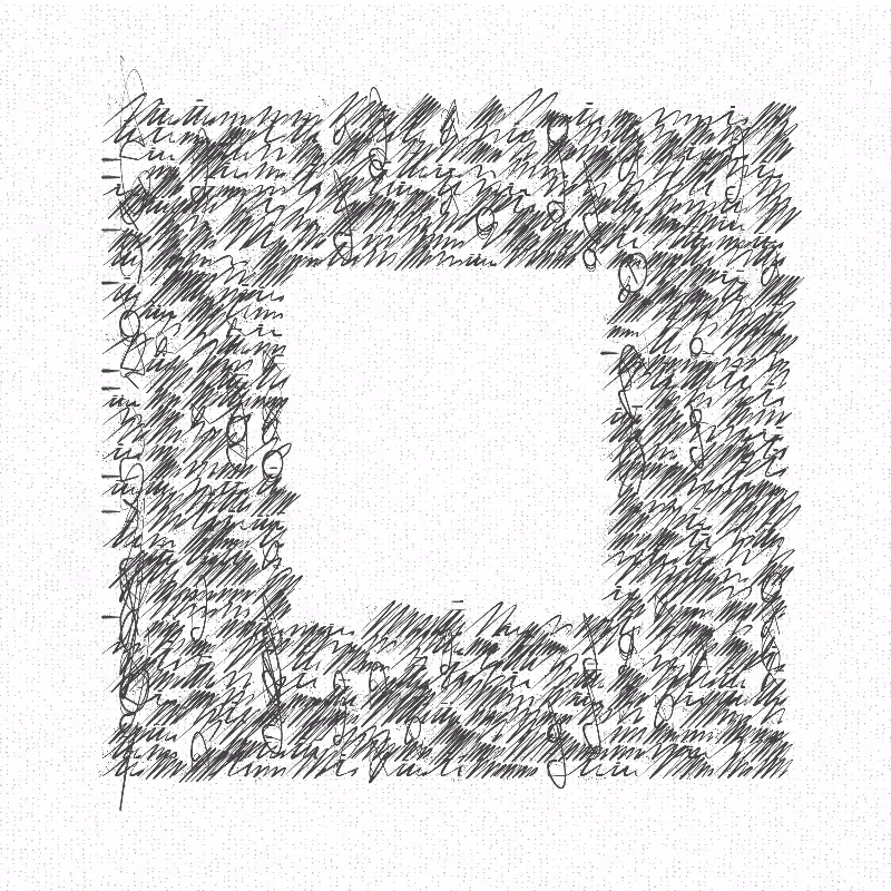 Asemic Kaleidoscope #35