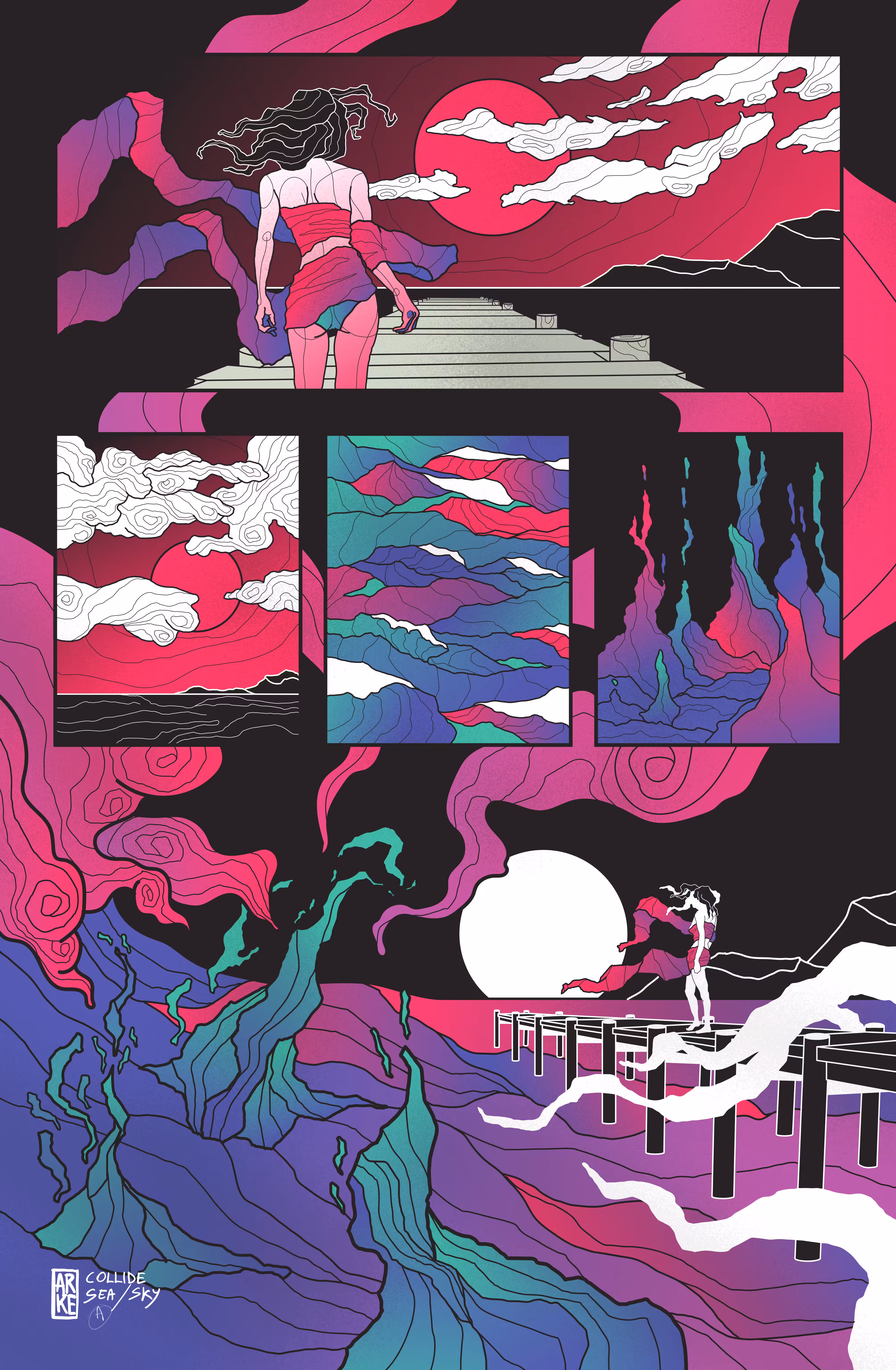 COLLIDE by Arke - Sea / Sky - A