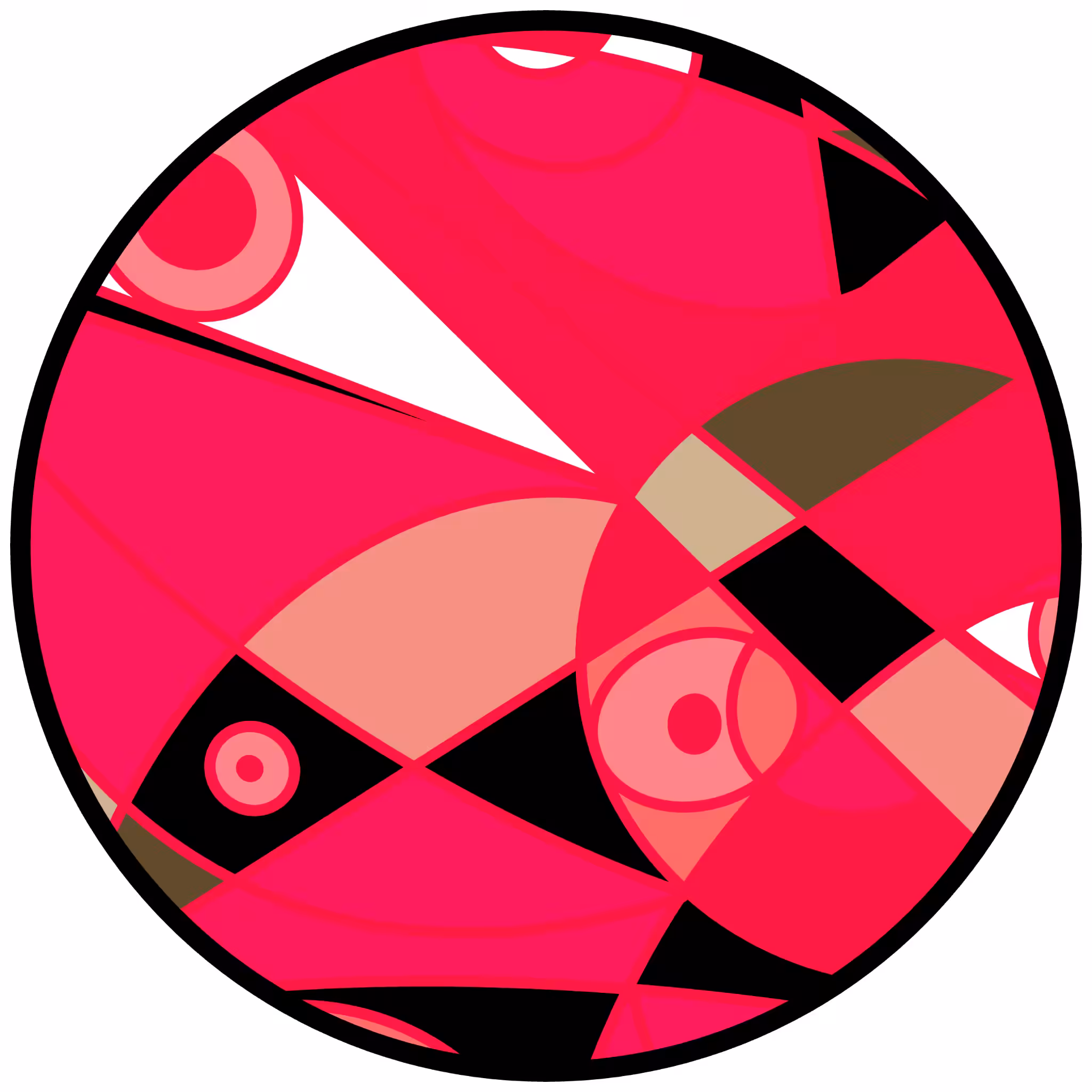 Cubist Circle 81