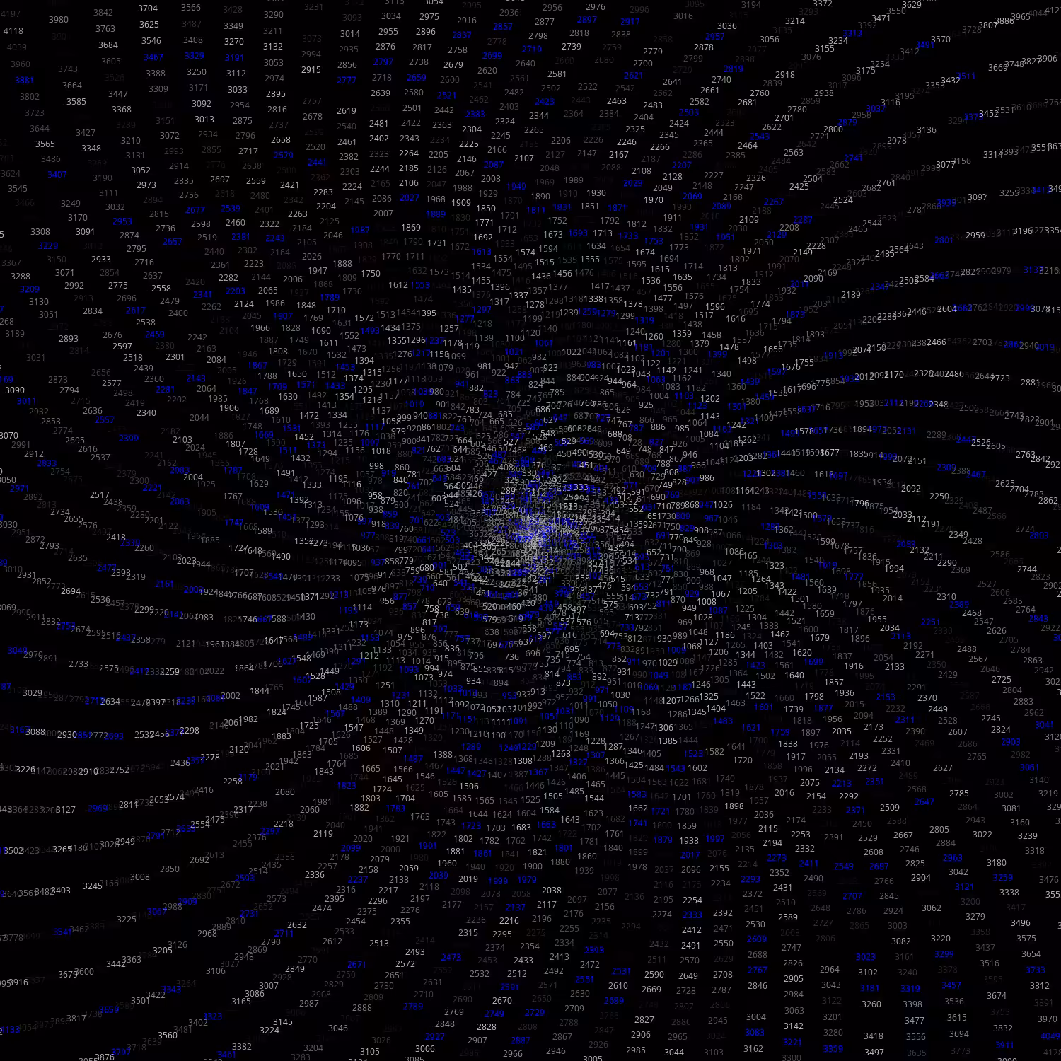 Polar Plot of Numbers #93
