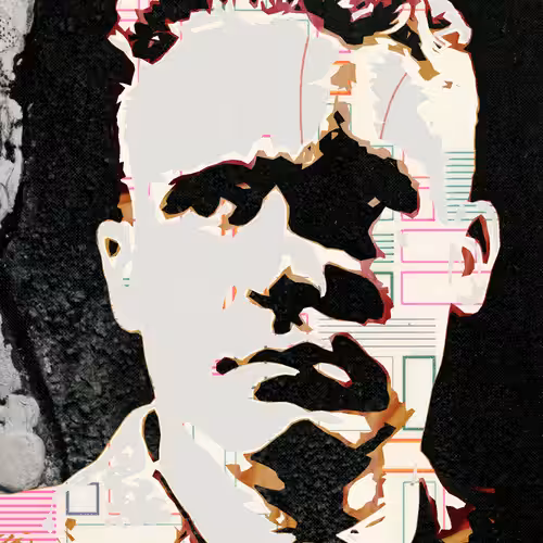 THE GENERATIVE PORTRAIT COLLECTION OF ROBERT MALLARY: Generative Portrait of Robert Mallary #1965