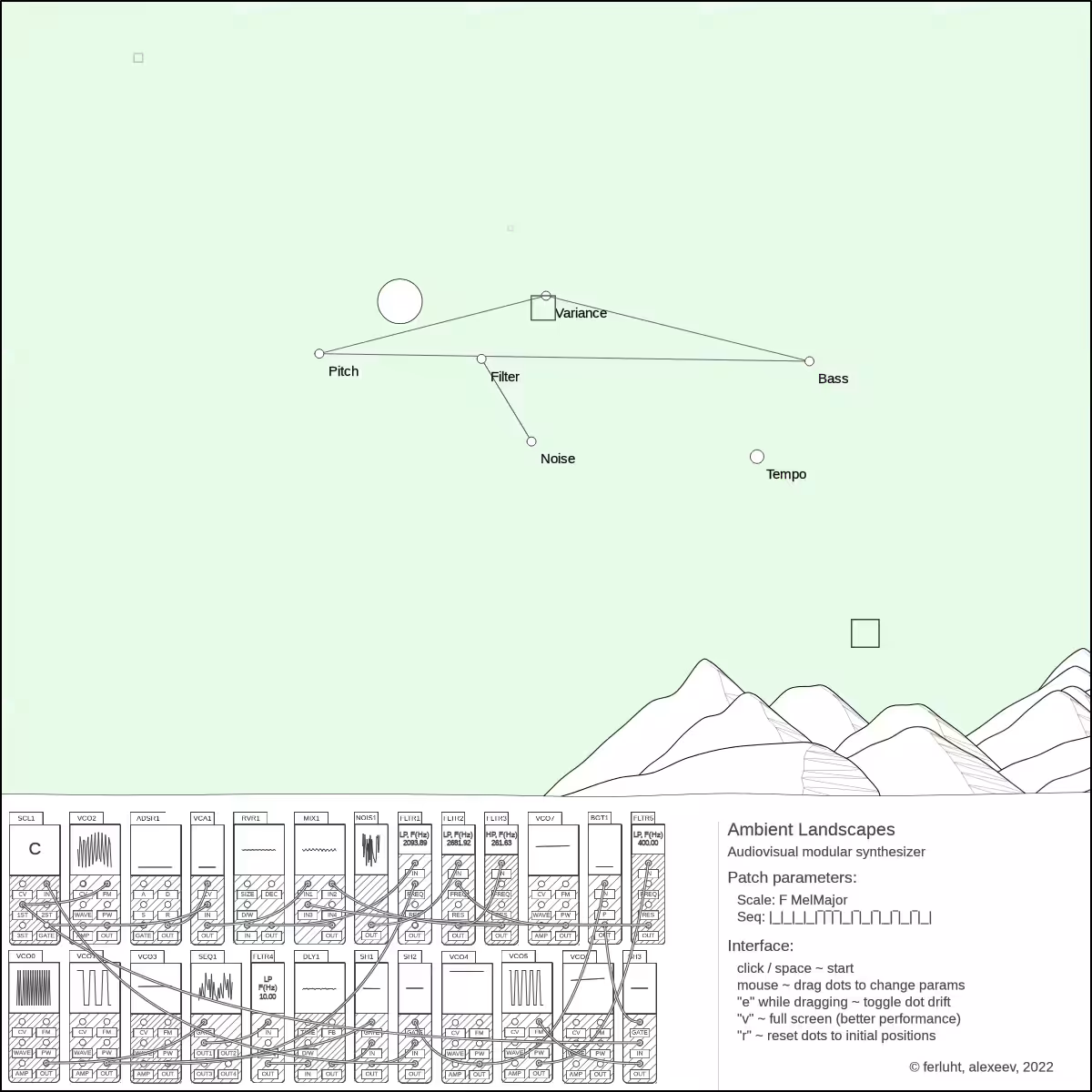 Ambient Landscapes synthesizer #83