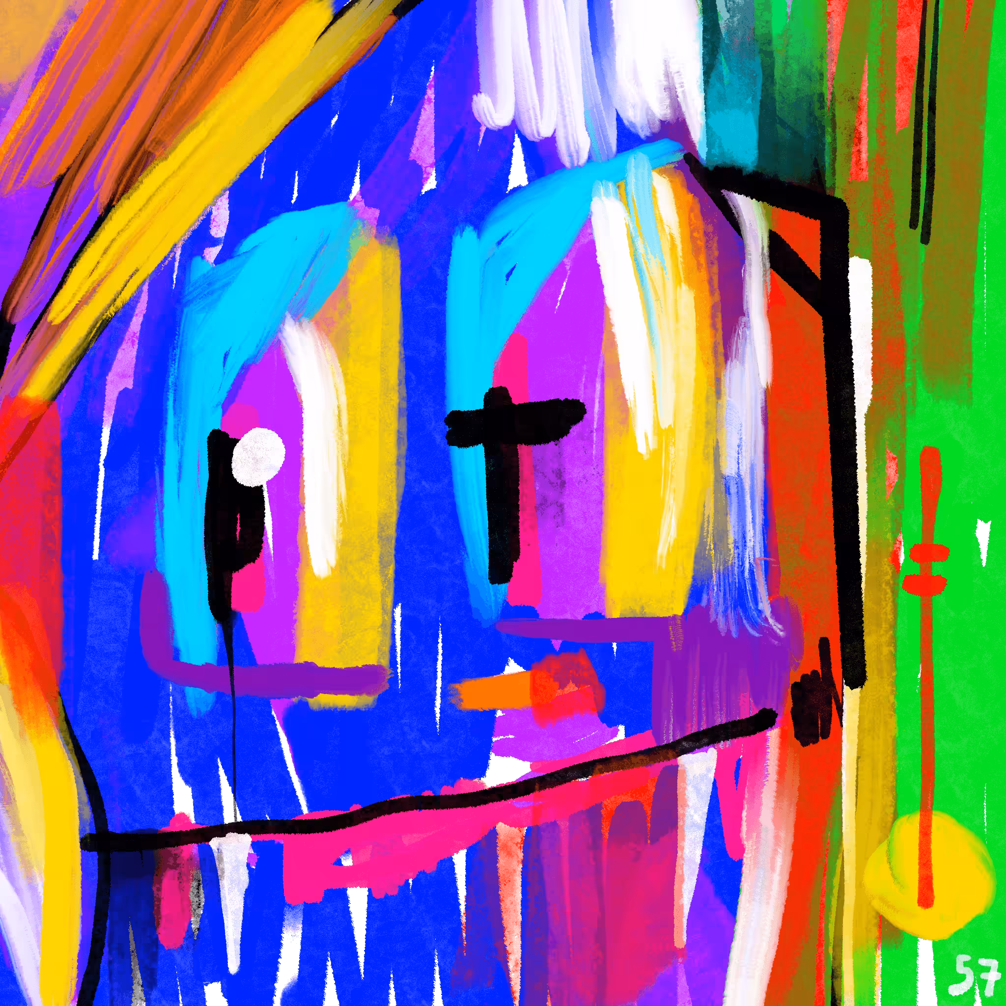 Cat color #57