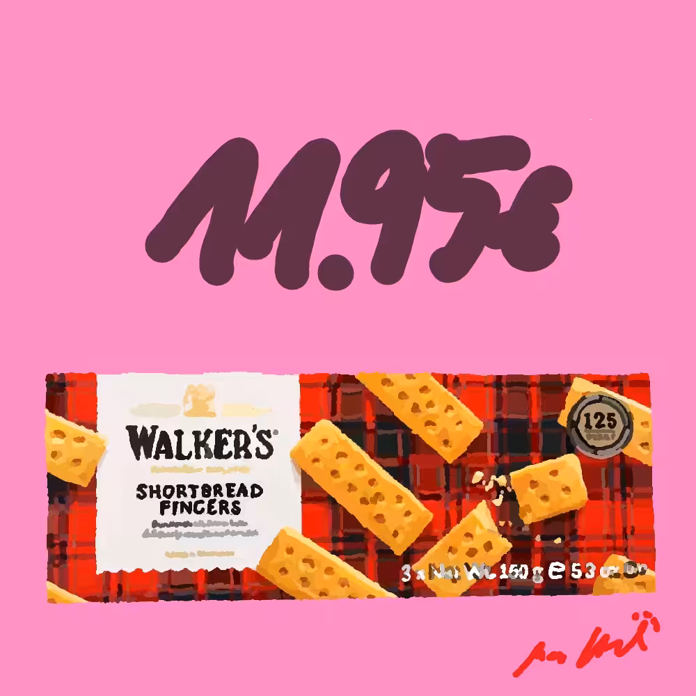 Walkers Shortbread Fingers, 450g