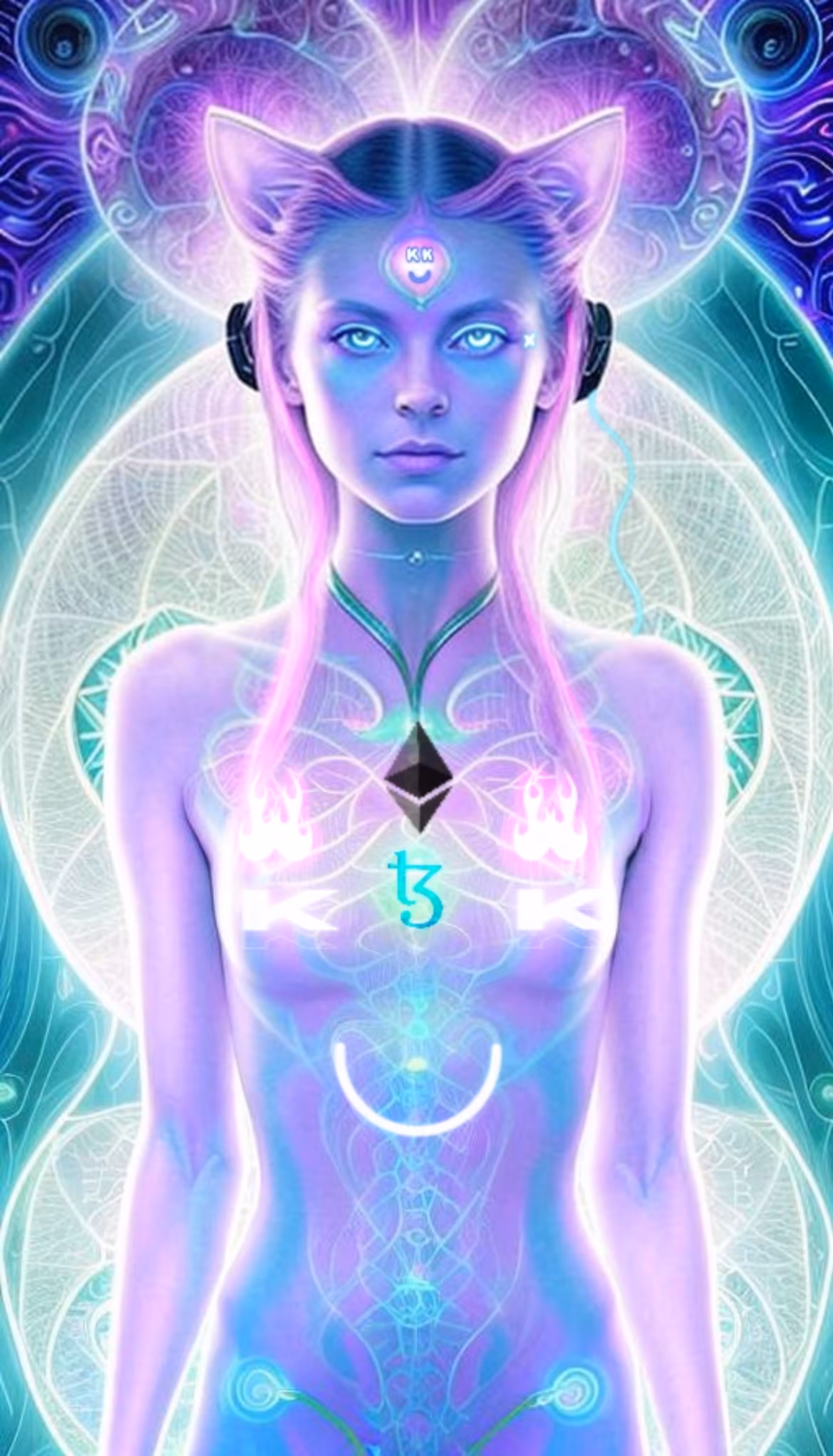 #blametezos - Crypto Catgirl