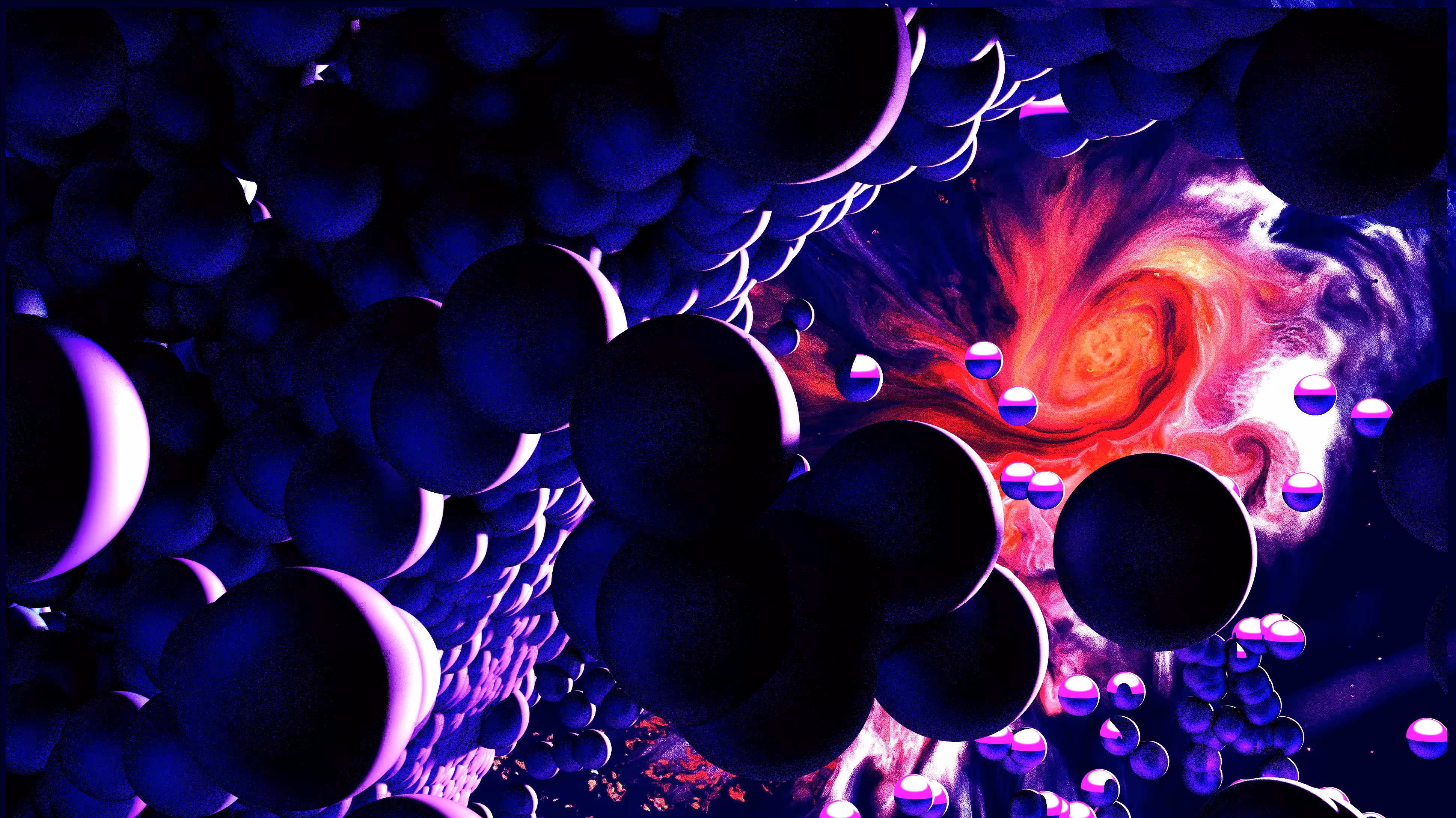 balls in space