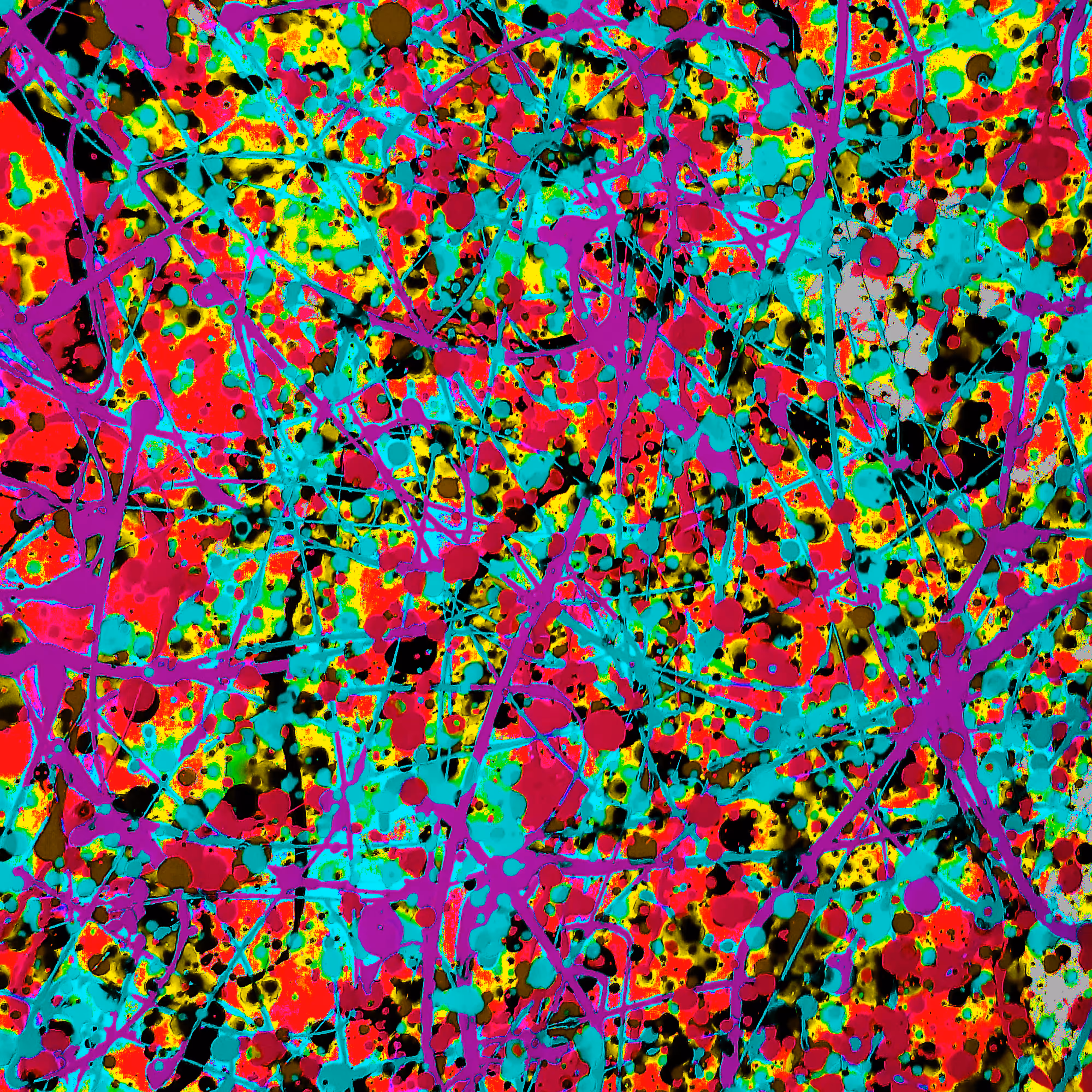 Tribute Jackson Pollock world 2/2