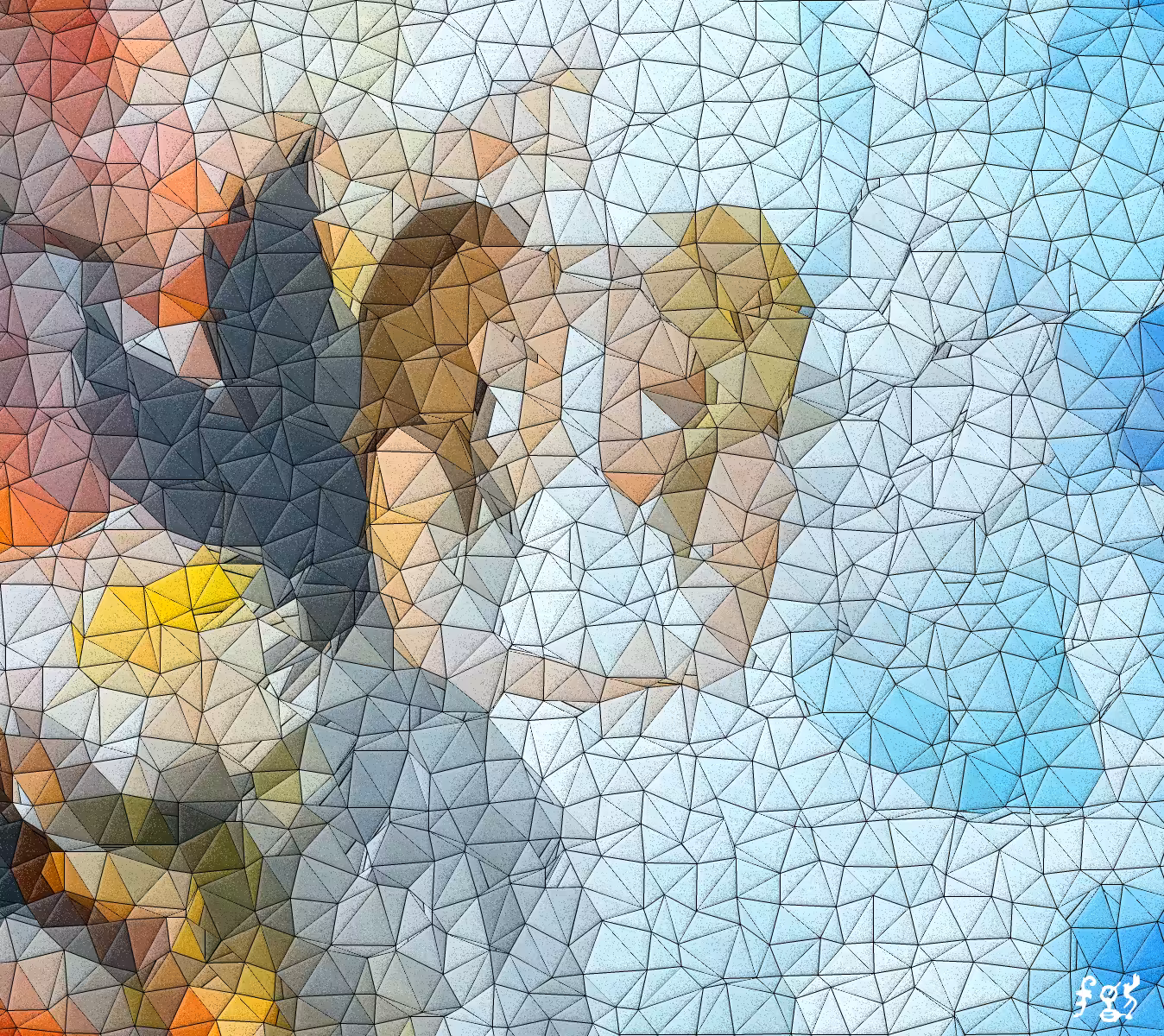 Soul Reflection Mosaic