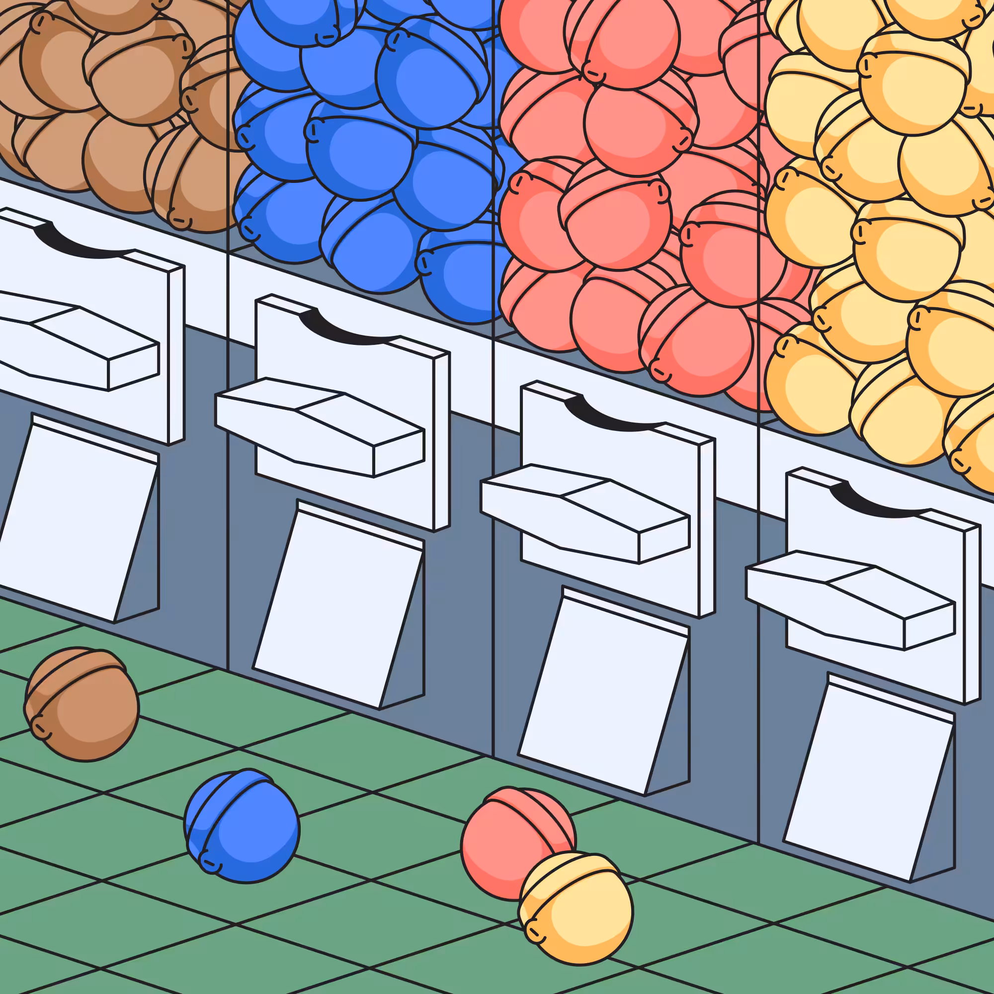 Candy vending machine