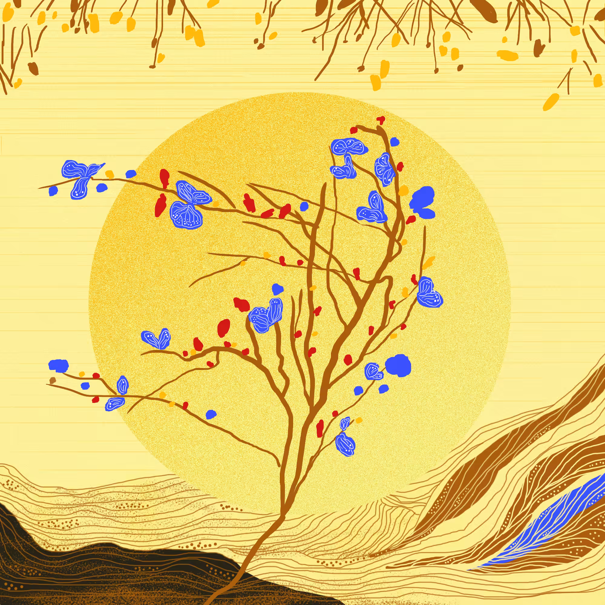 Yellow circle