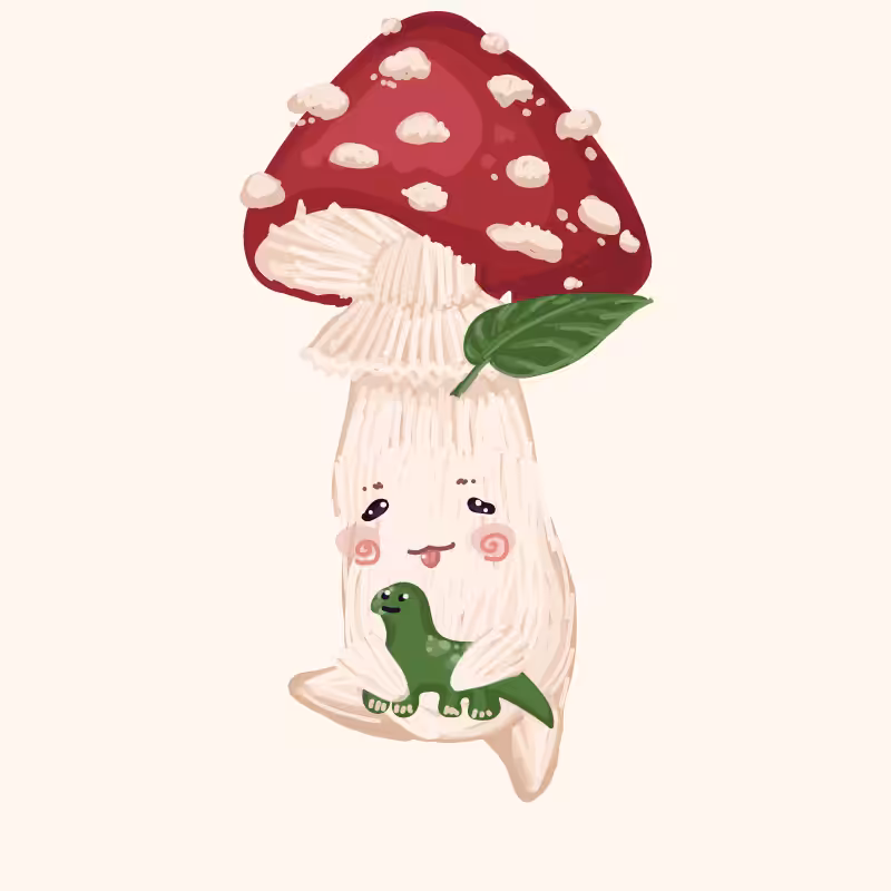 Cute Mushrooms Forest Guys #81