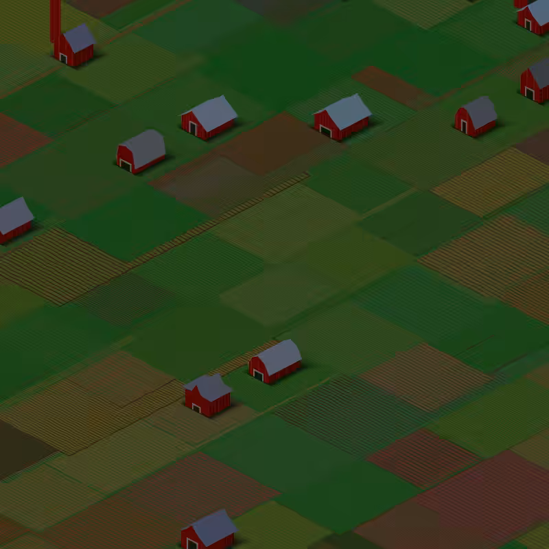 RED FARMS IN A QUIET COUNTY #23