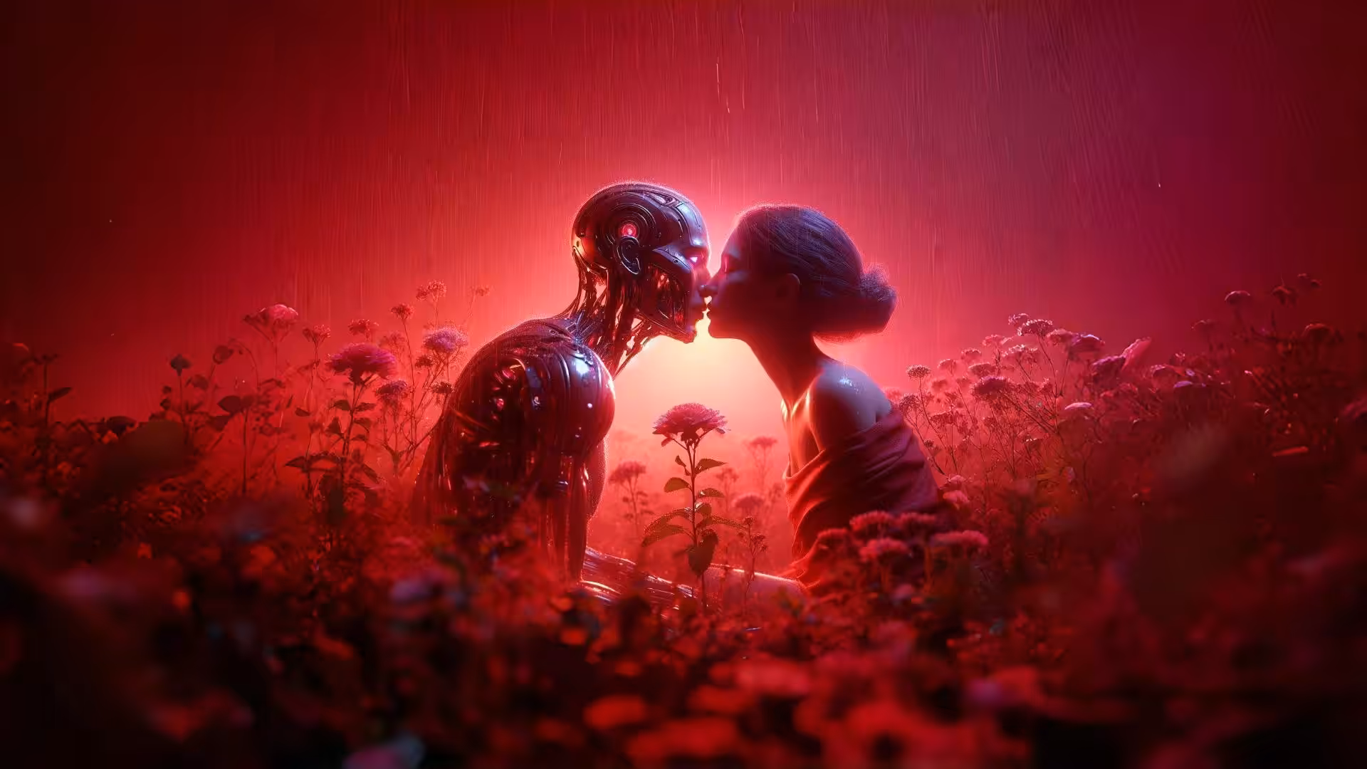 RedFlower C¥Bs: Digital Bloom: Romance in the Red Flowers: