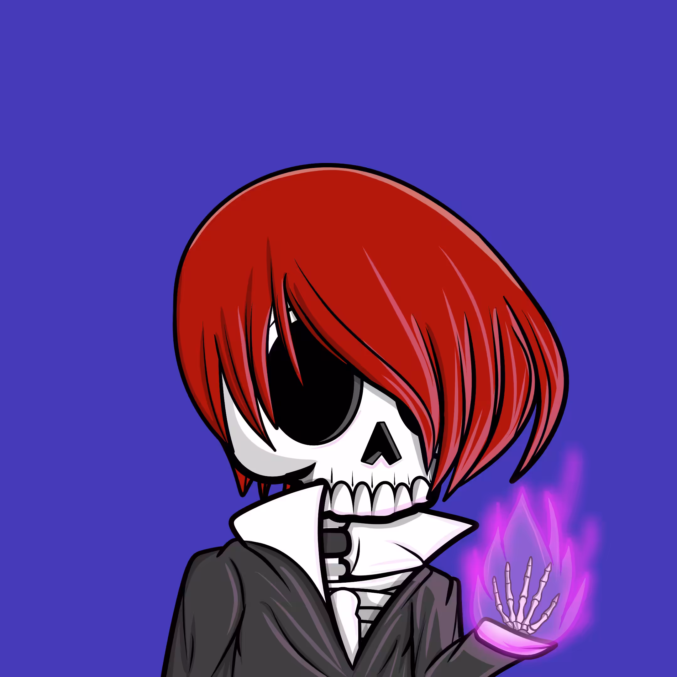 Edgar The Skeleton - Iori Yagami #243