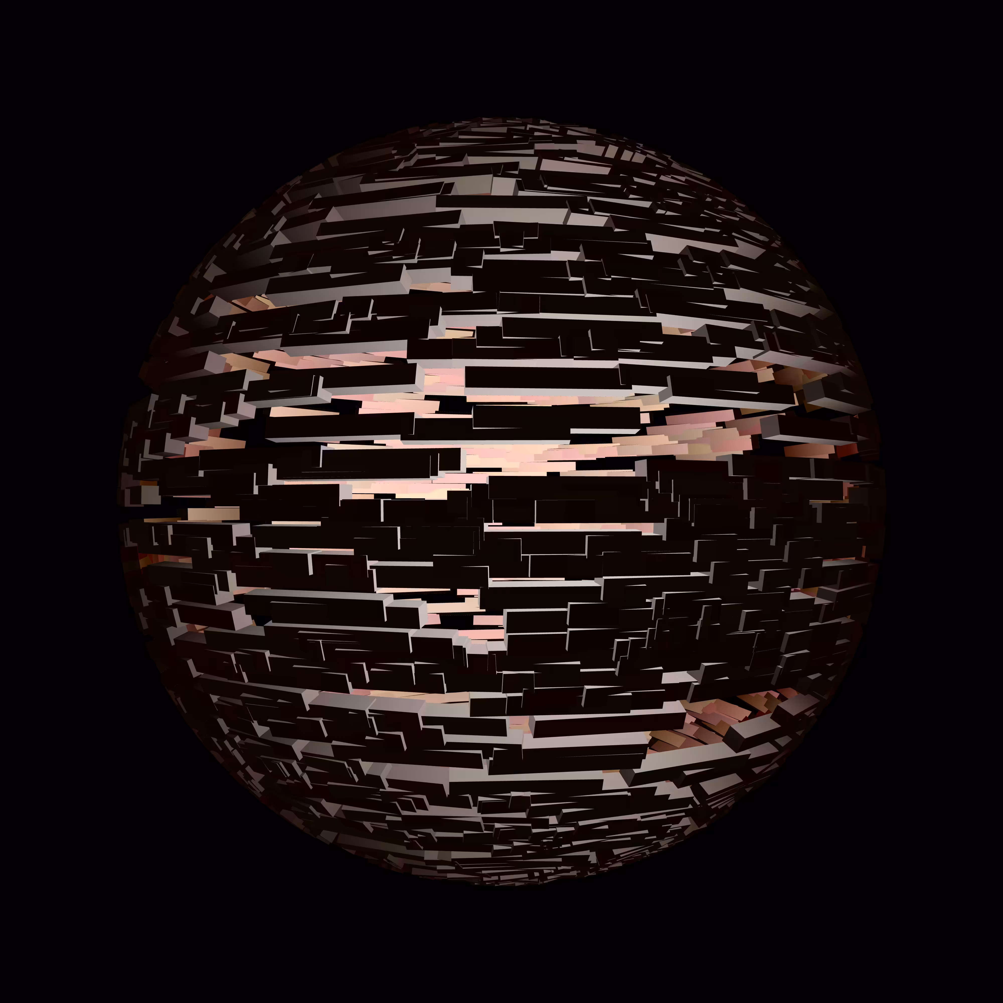 Sphere of Boxes Gold
