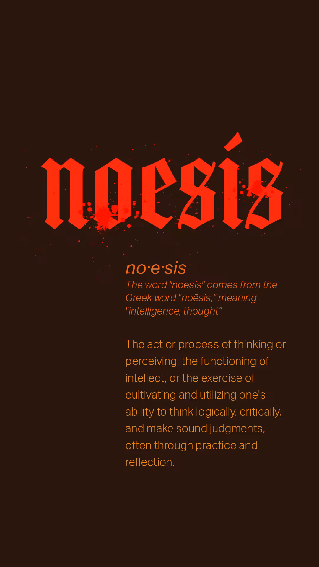 noesis
