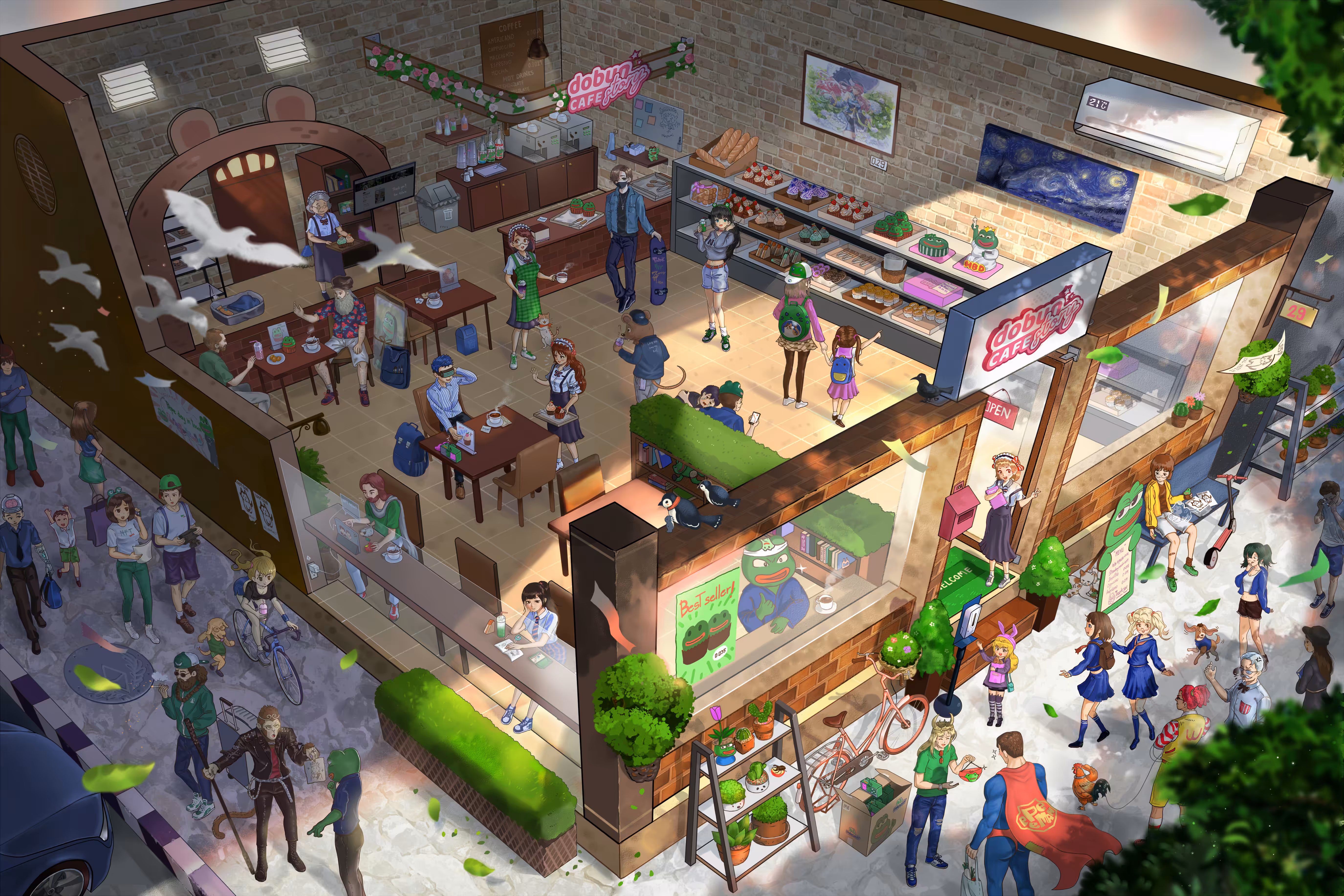 Welcome to our cafe!!