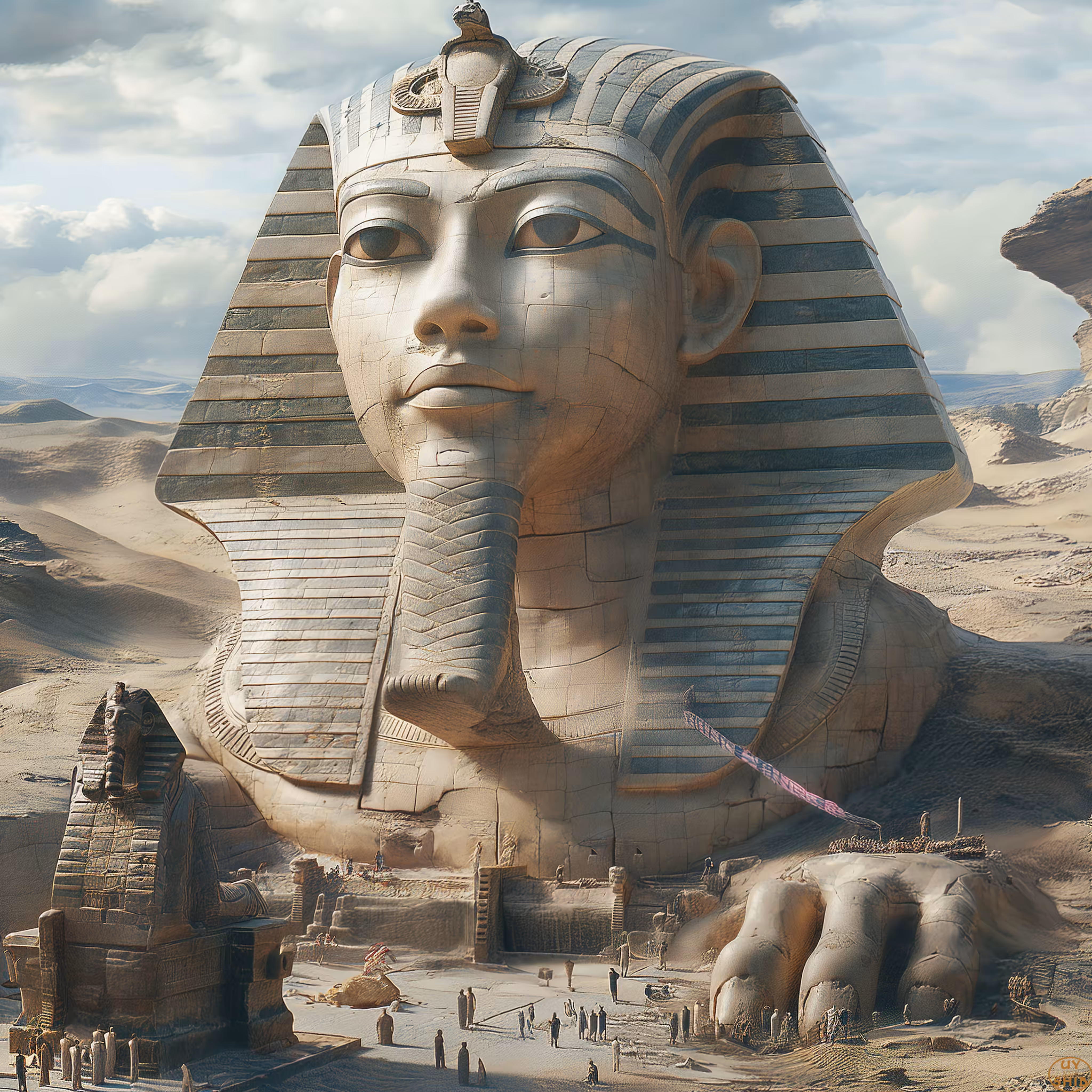 Walk like an Egyptian / Sphinx #b2