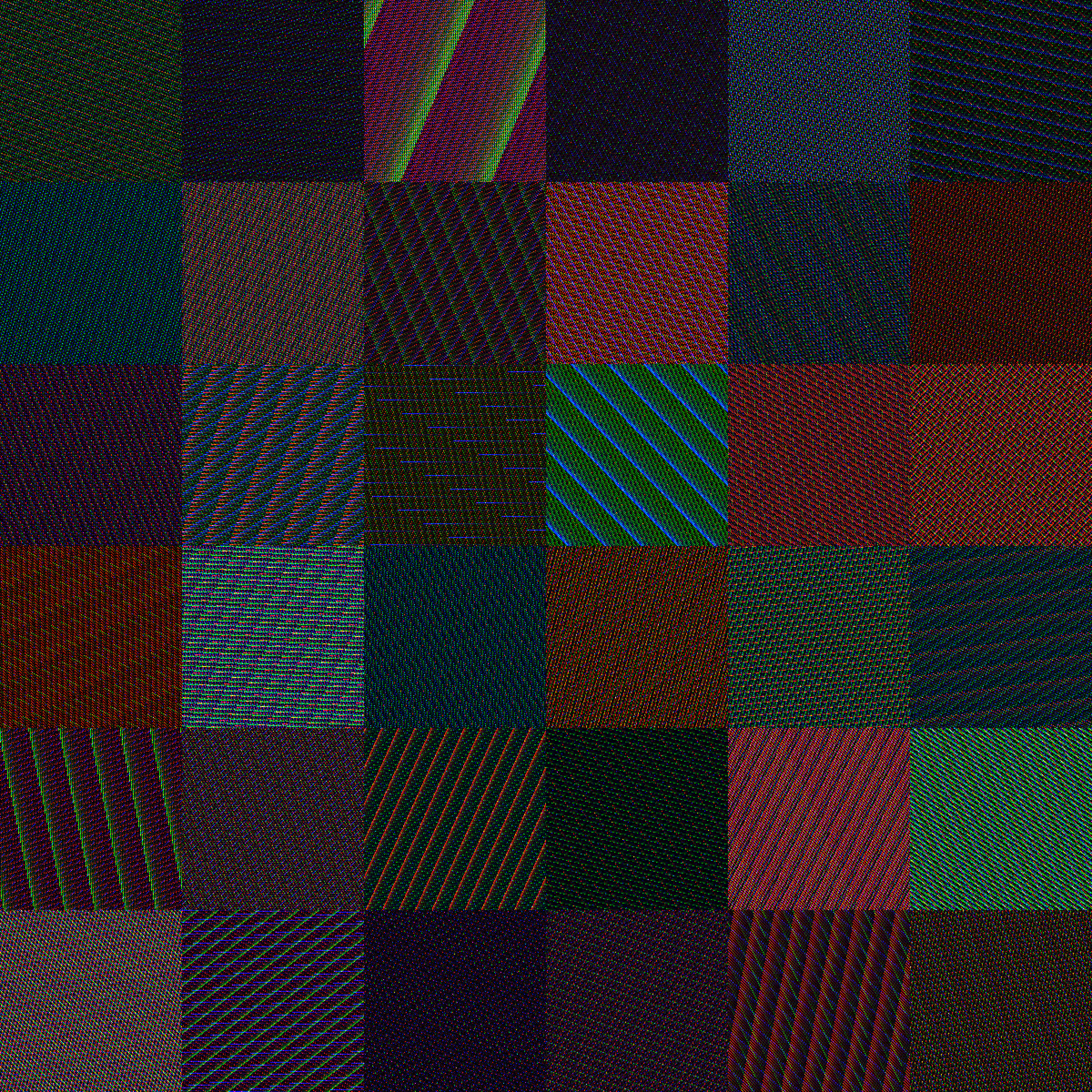 Parametric quilt #20