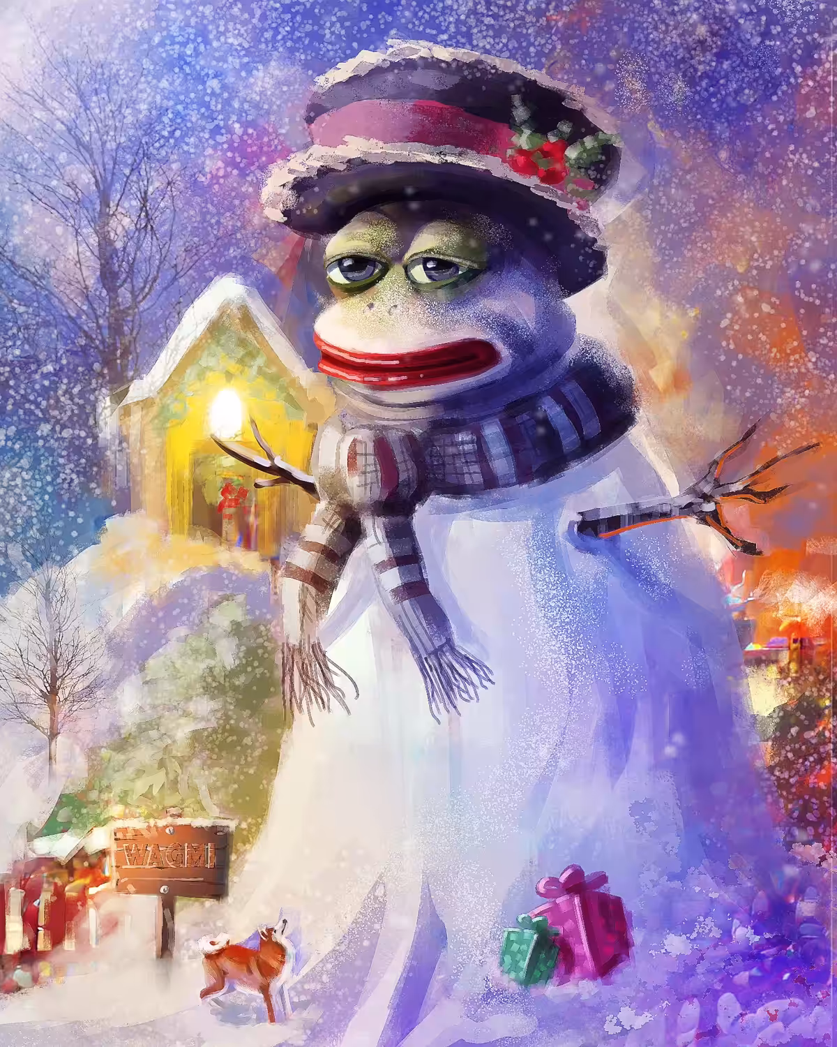 Snow Pepe 🐸