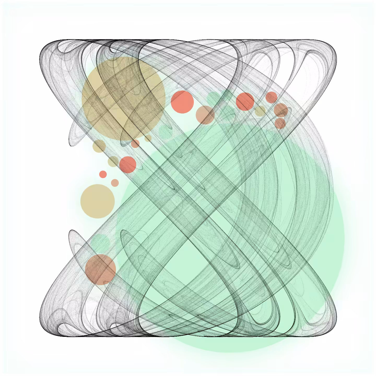 Attractors and Circles #17